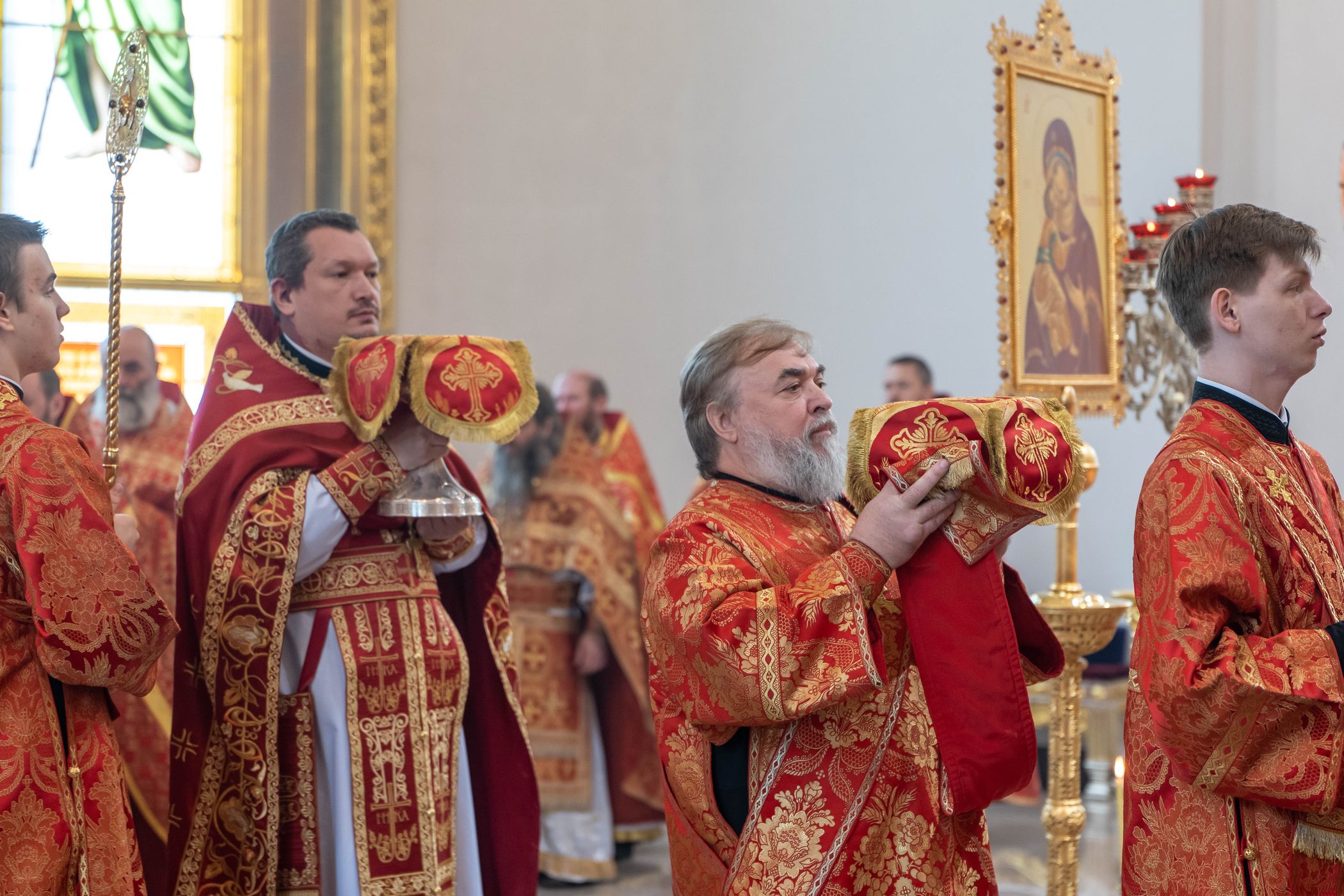 Батюшки Георгиевского храма Одинцово