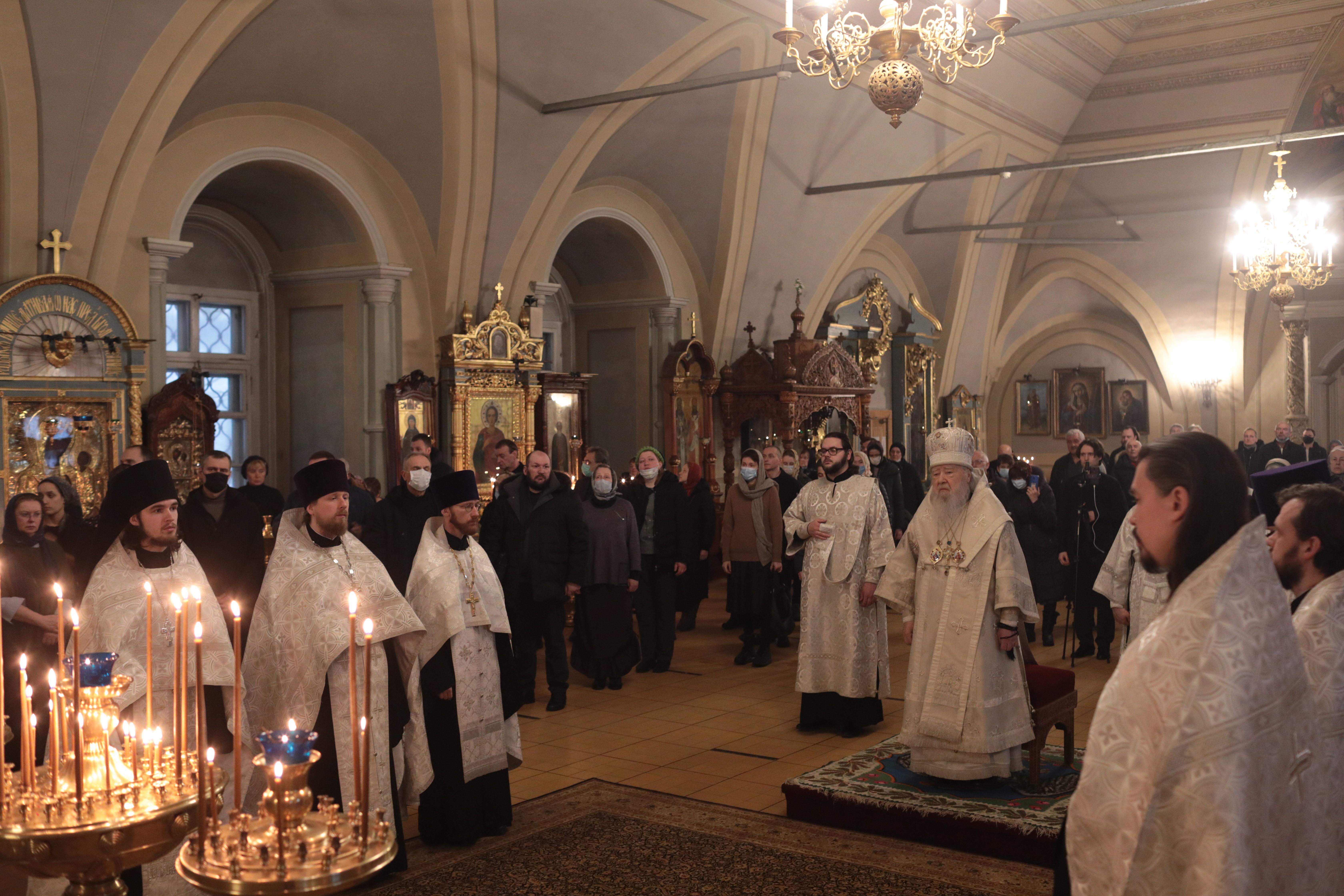 Прощеное воскресенье в храме