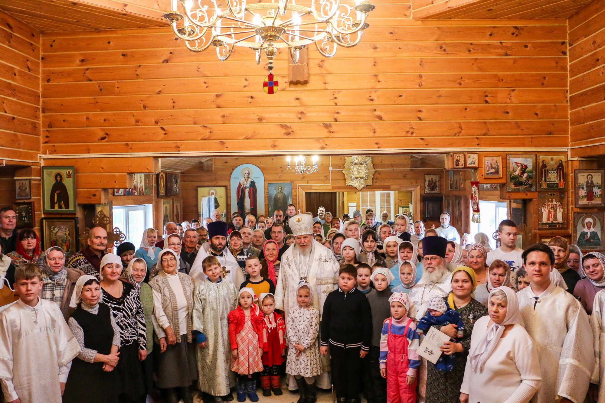 Успенская Боровская Церковь в Архангельске