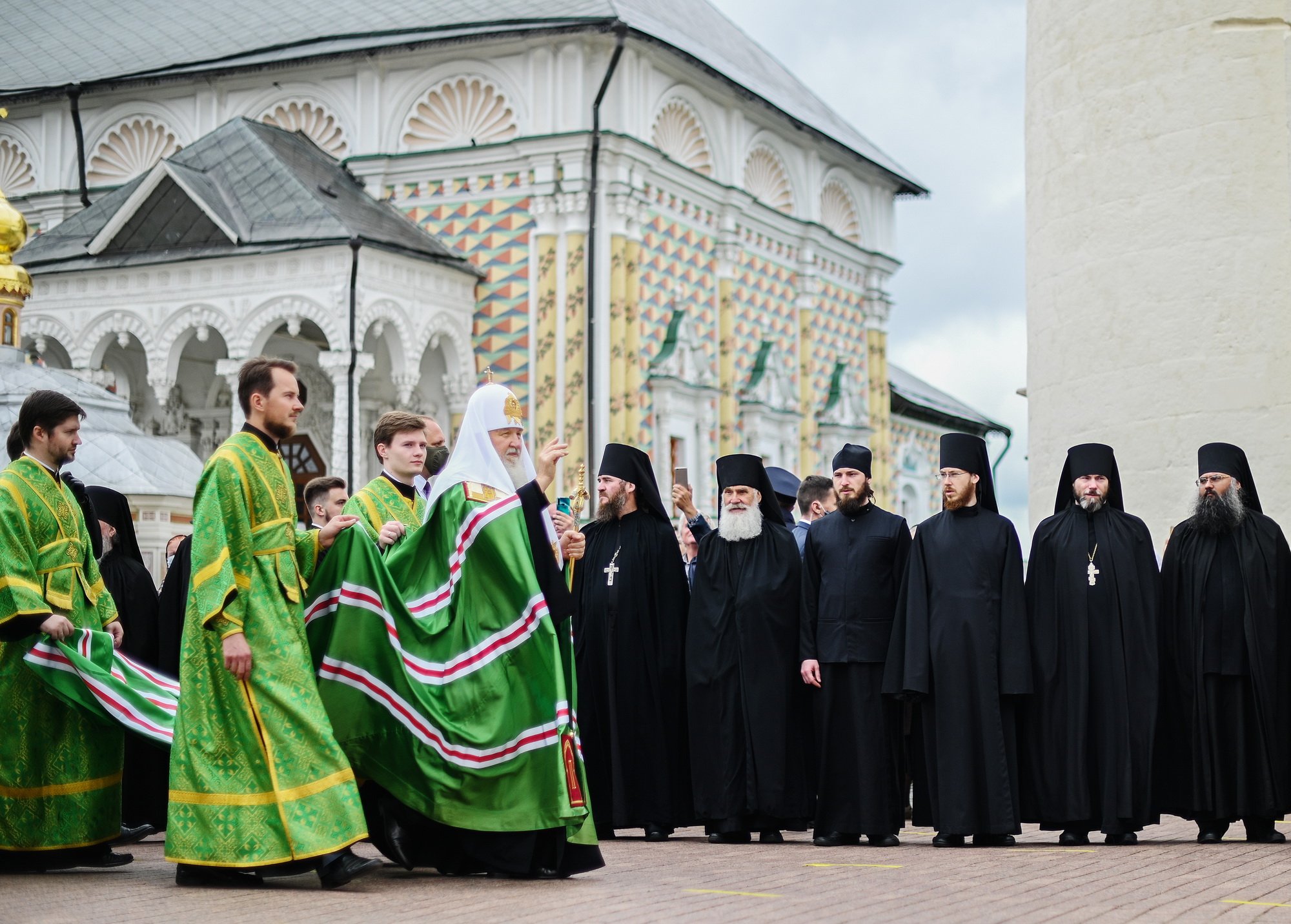 Сергиева Лавра служба