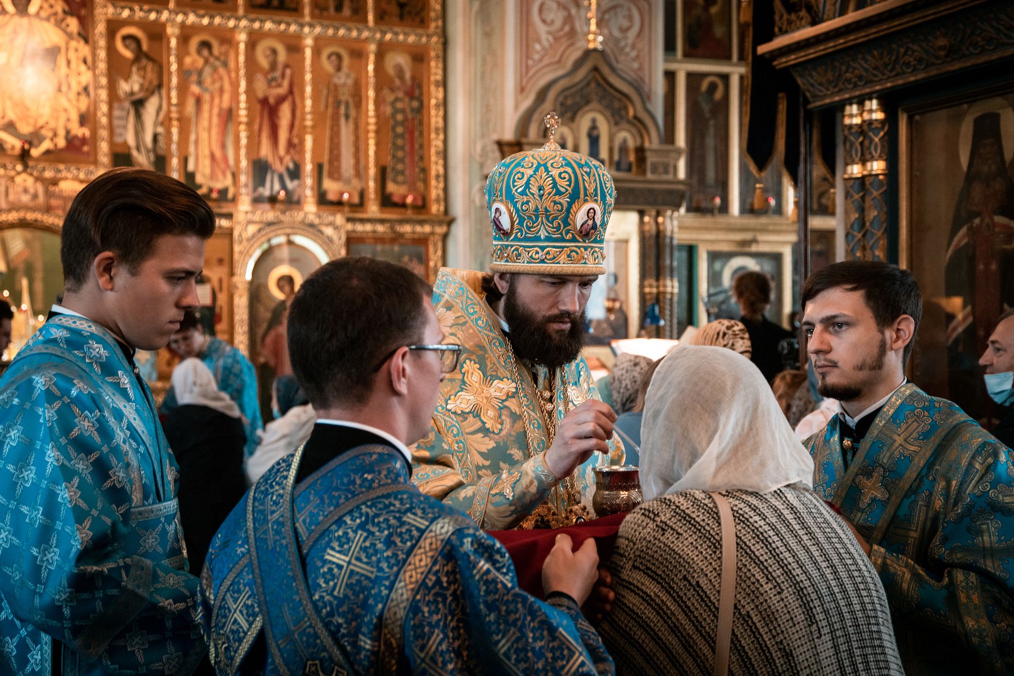 тихвинский храм в коломне