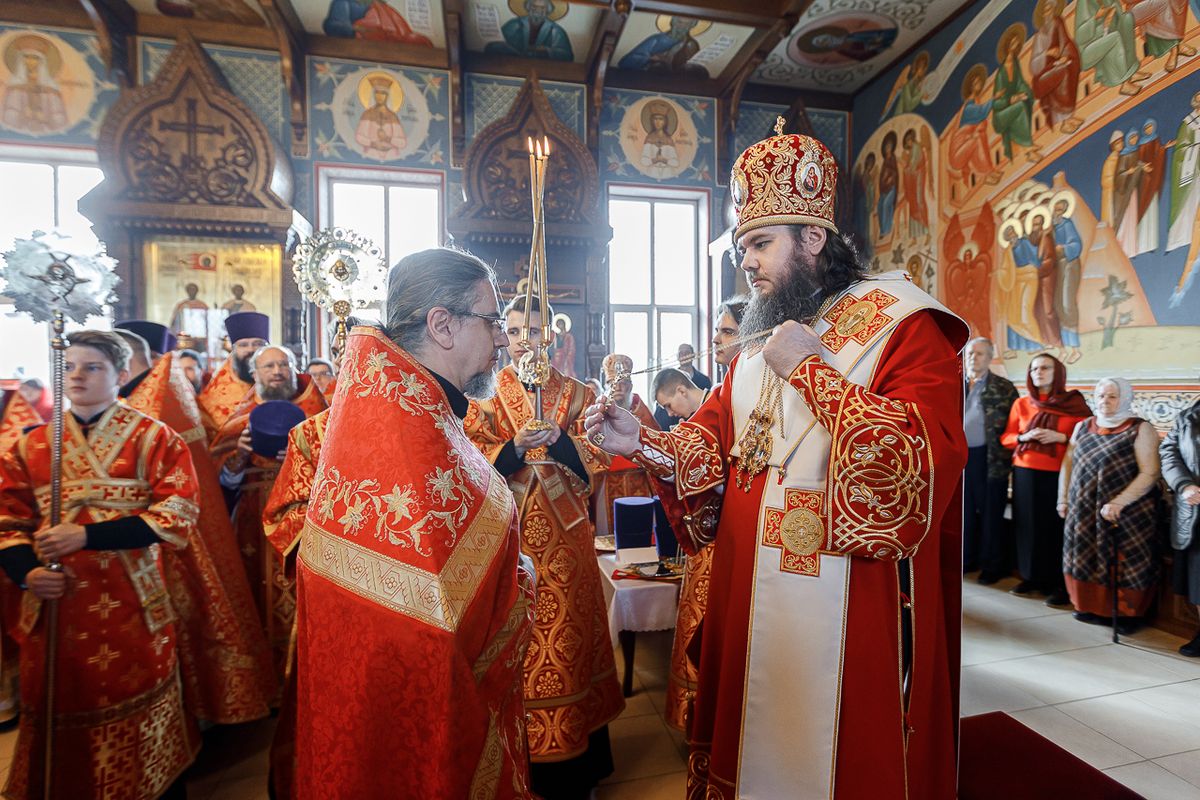 Церковь в деревне Бородино