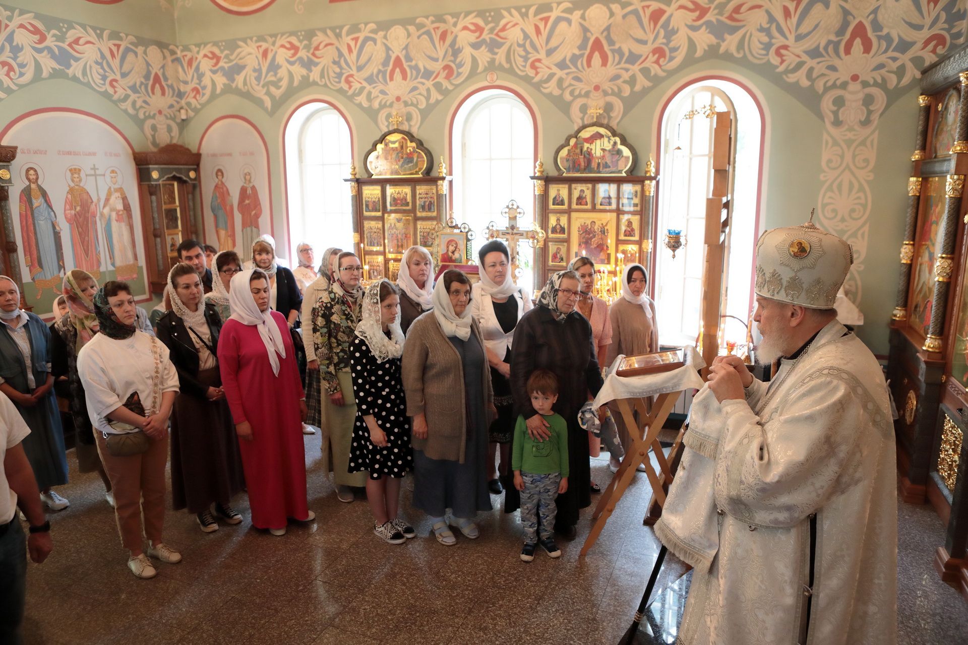 Православный храм в микрорайоне Южный Балашиха