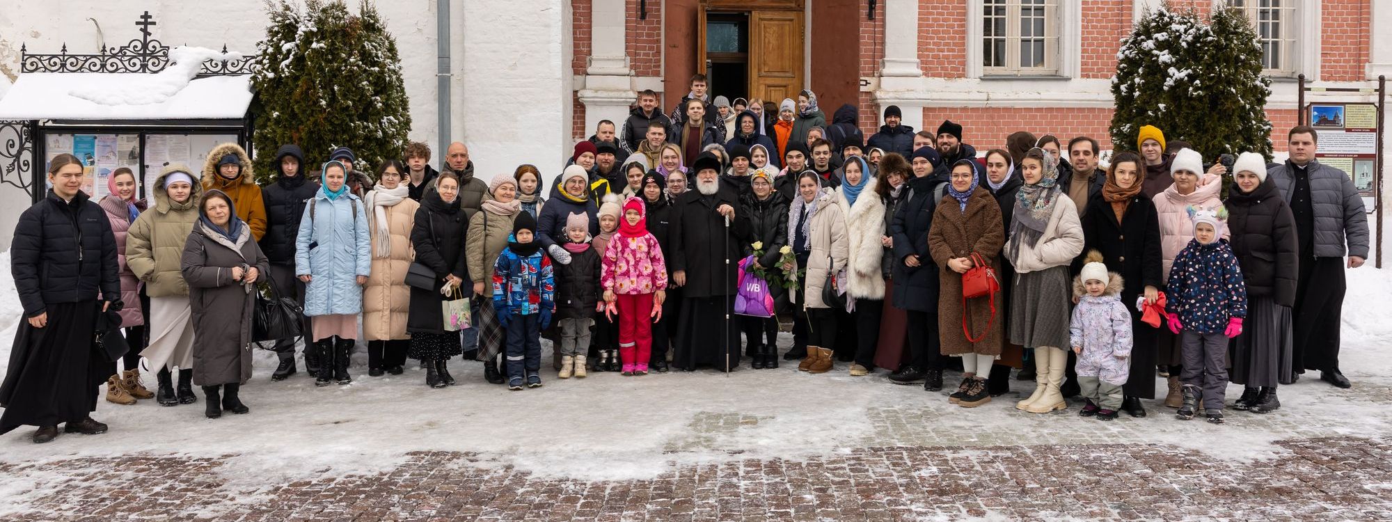 Праздник Сретения Господня в Тихвинском храме города Коломны