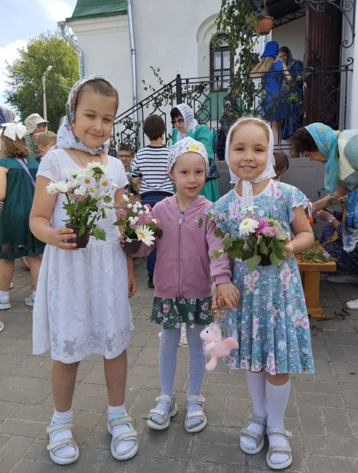 День Святой Троицы на приходе Троицкого храма города Коломна (Протопопово)  23.06.2024