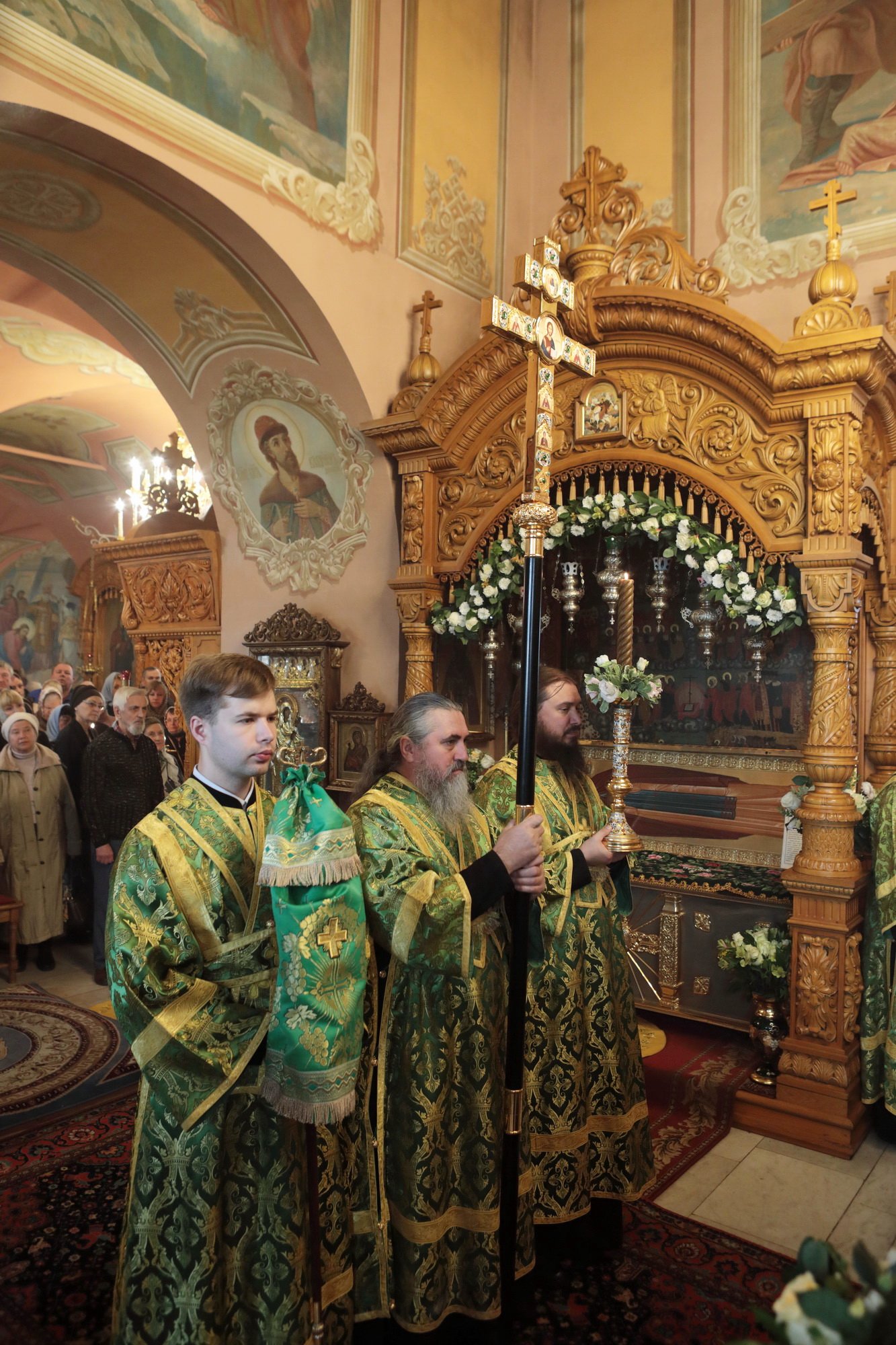 Покровский храм Высоцкого монастыря