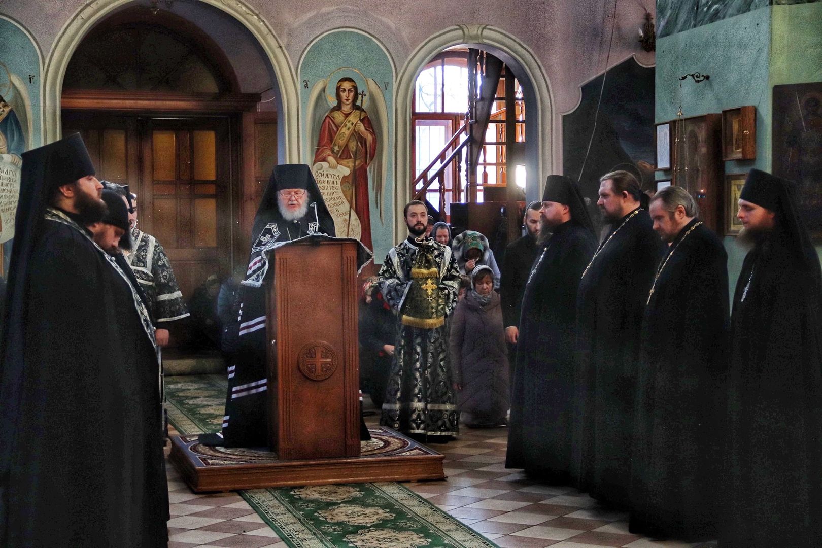 Великопостное посещение Гуслицкого Спасо-Преображенского монастыря  10.03.2022