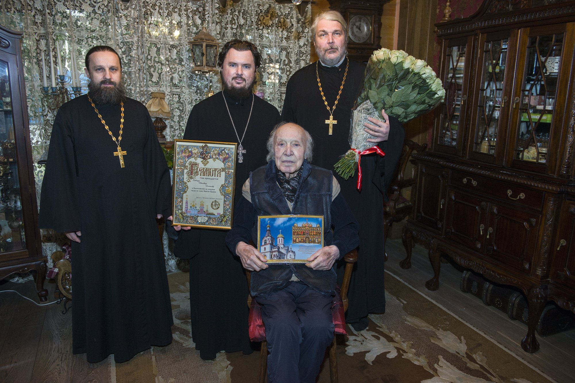 Юбилей В. И. Балашова в Голицыне 24.12.2019