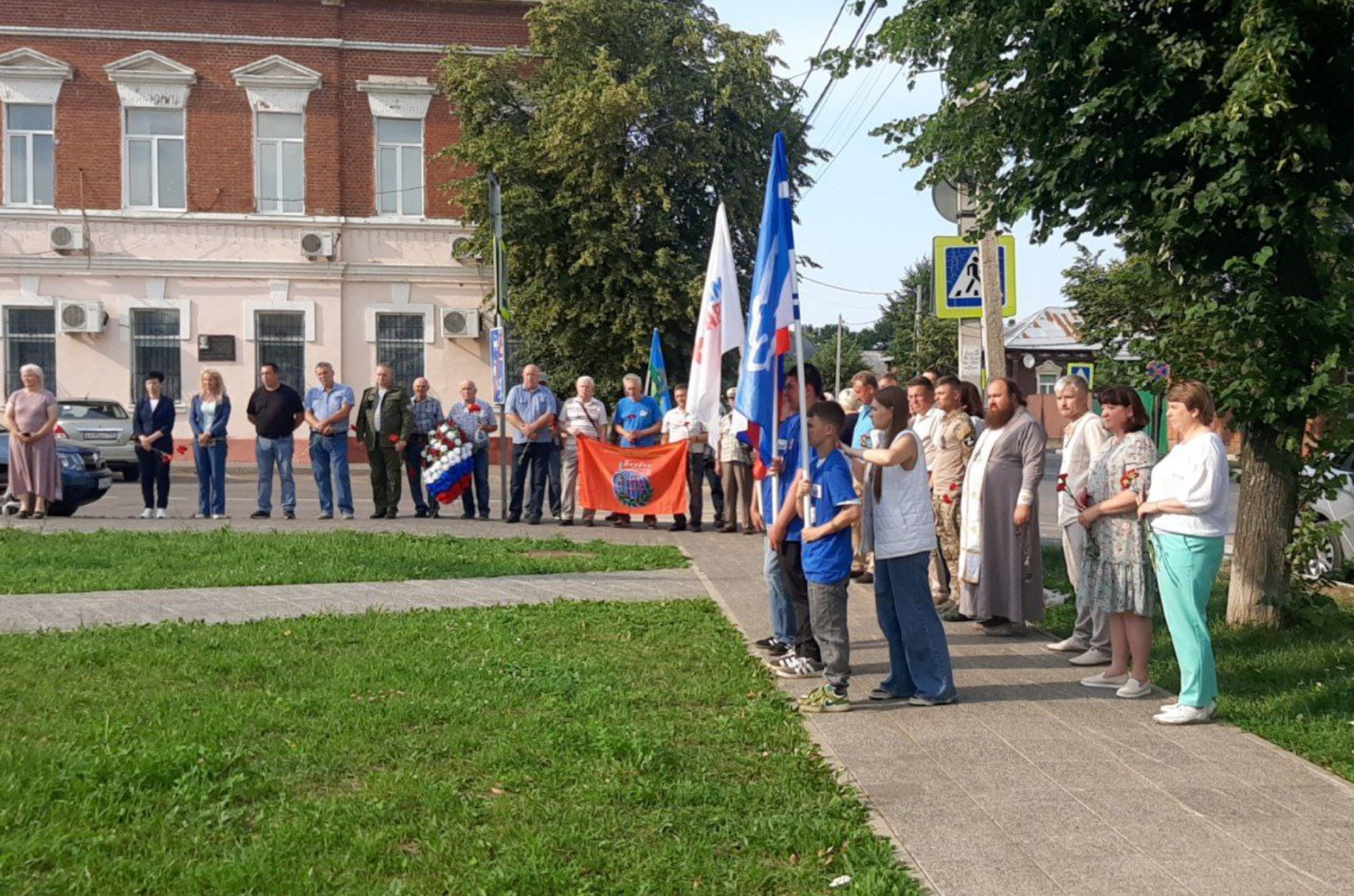 Мероприятие, посвящённое Дню ветеранов боевых действий, в Зарайском  благочинии 01.07.2024