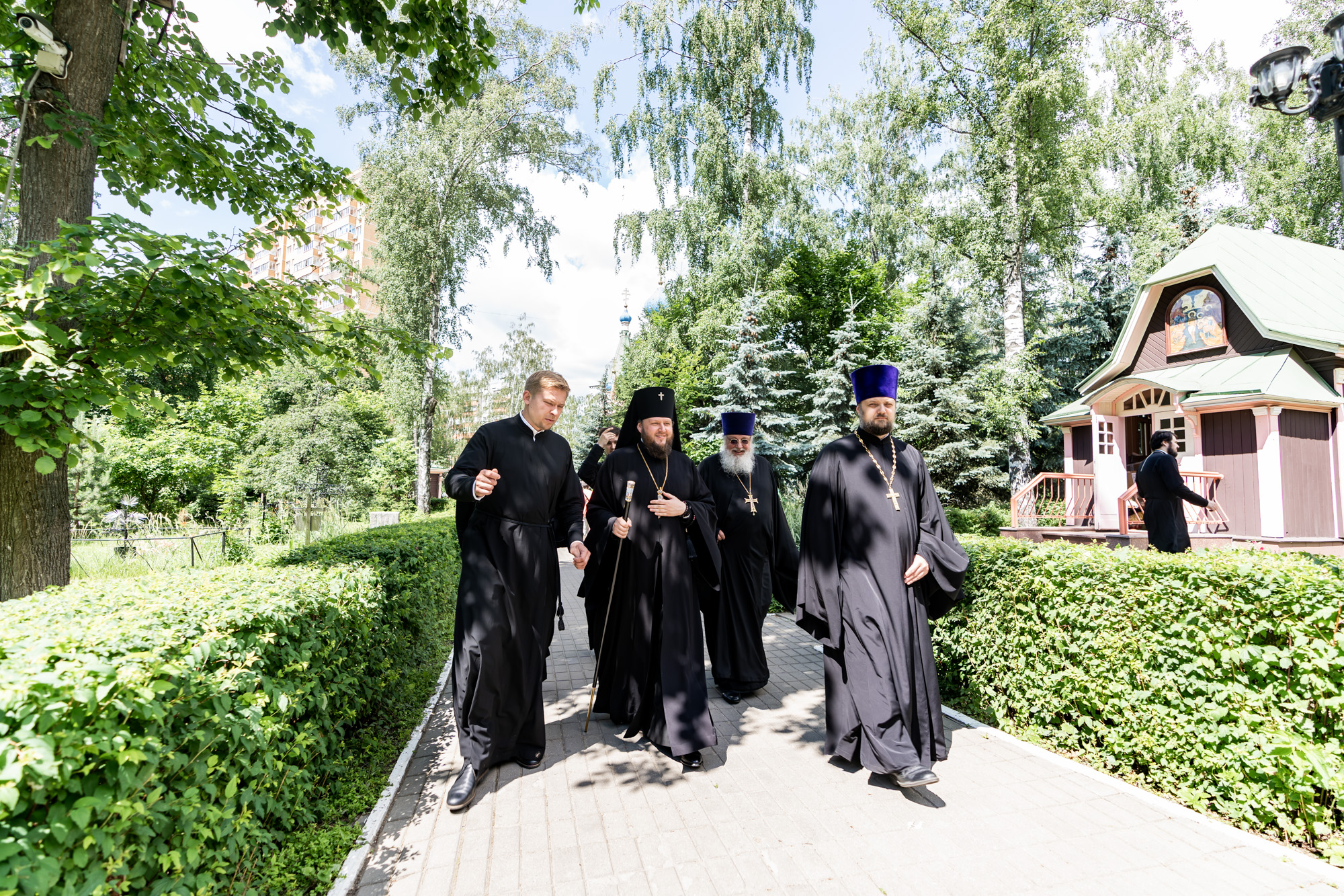 Архиерейское богослужение в Свято-Троицком храме города Люберцы 24.06.2024