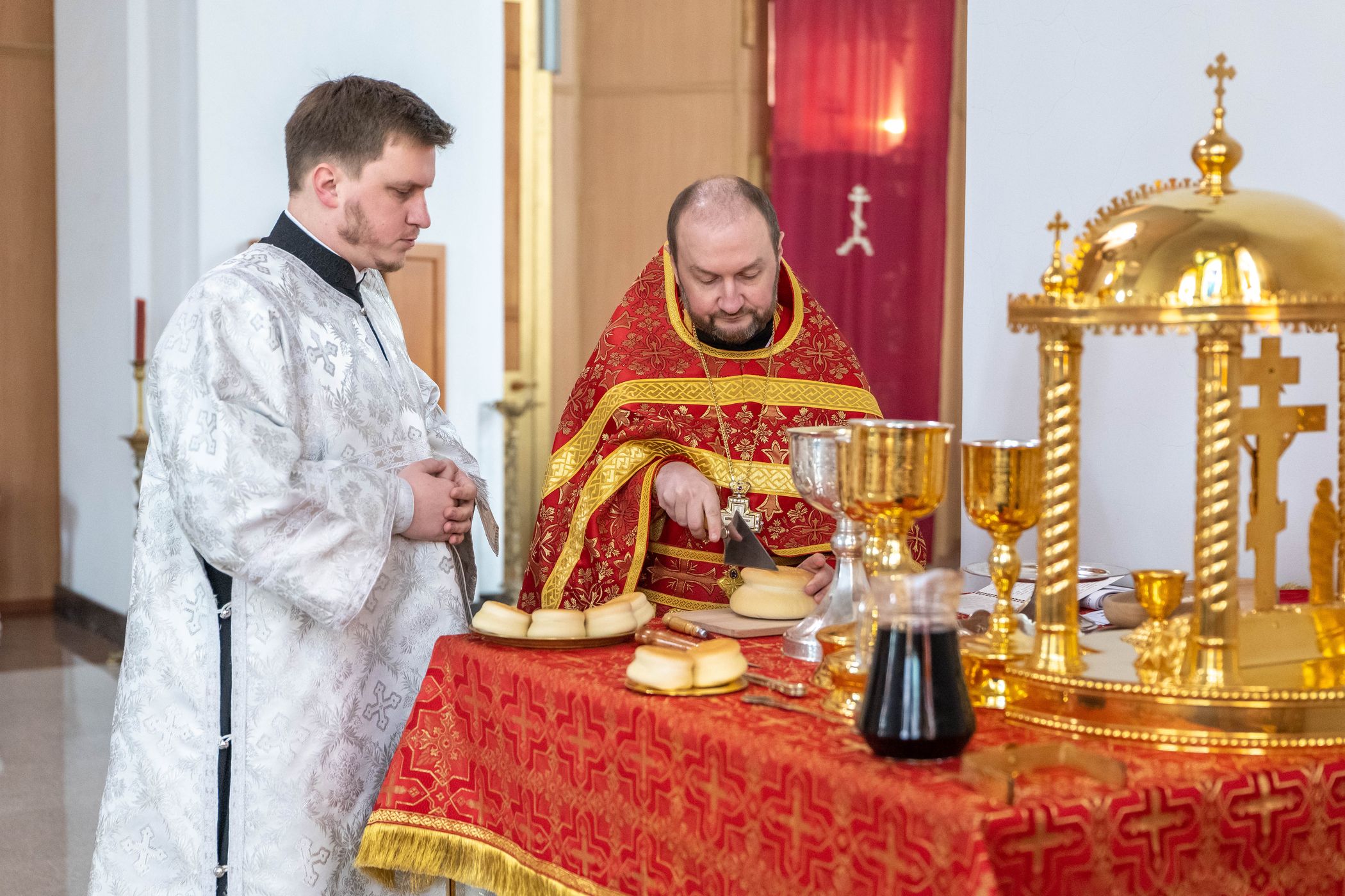 Георгиевский собор Одинцово зимой