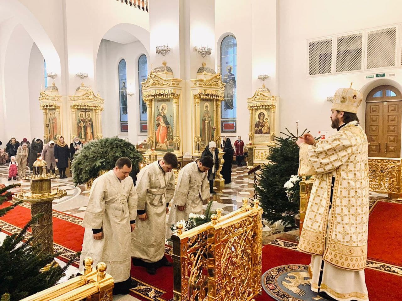 Архиерейское служение в Одинцово 10.01.2022