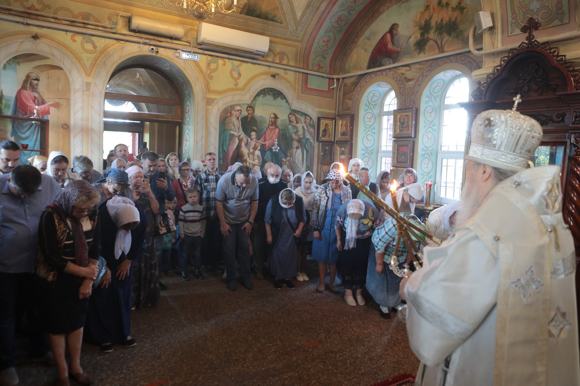 Покровский храм села осеченки