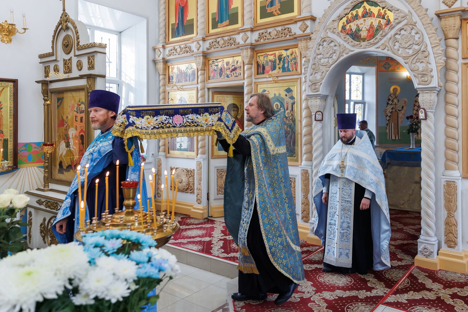 Престольный праздник в Успенском храме села Войнова Гора 27.08.2023