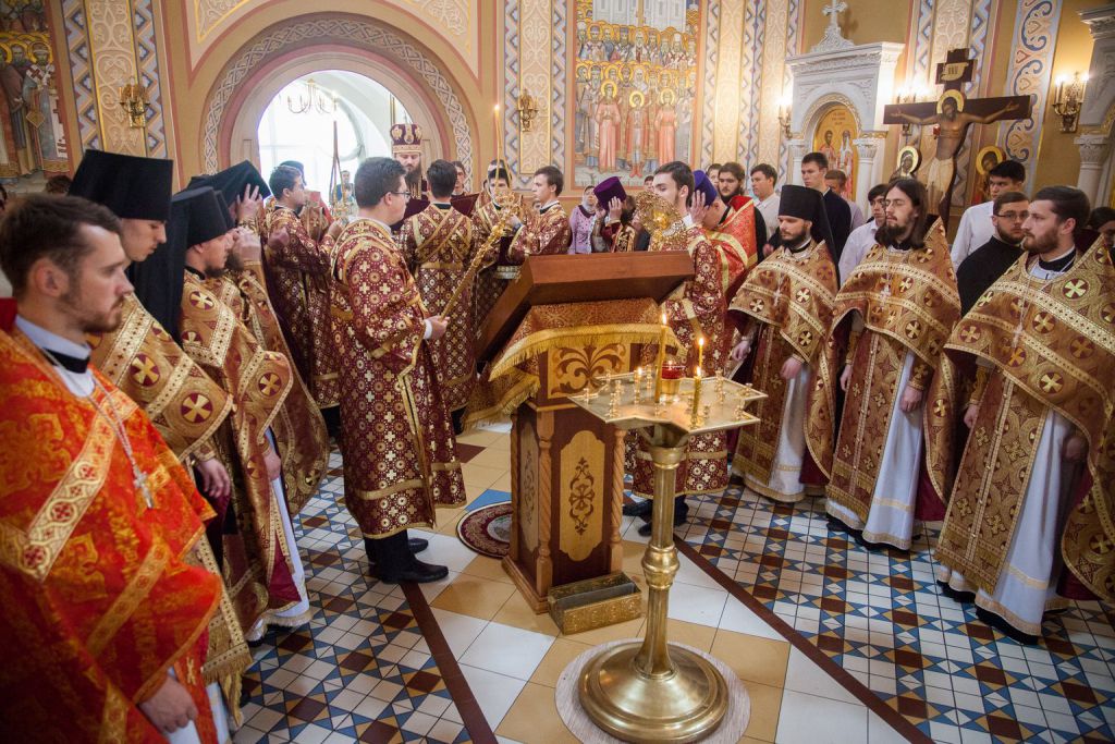 Праздник русской православной церкви. Коломенская духовная семинария.