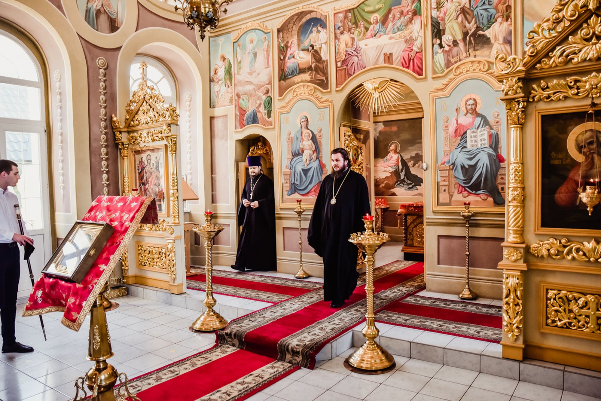 Посещение храма Шереметьево