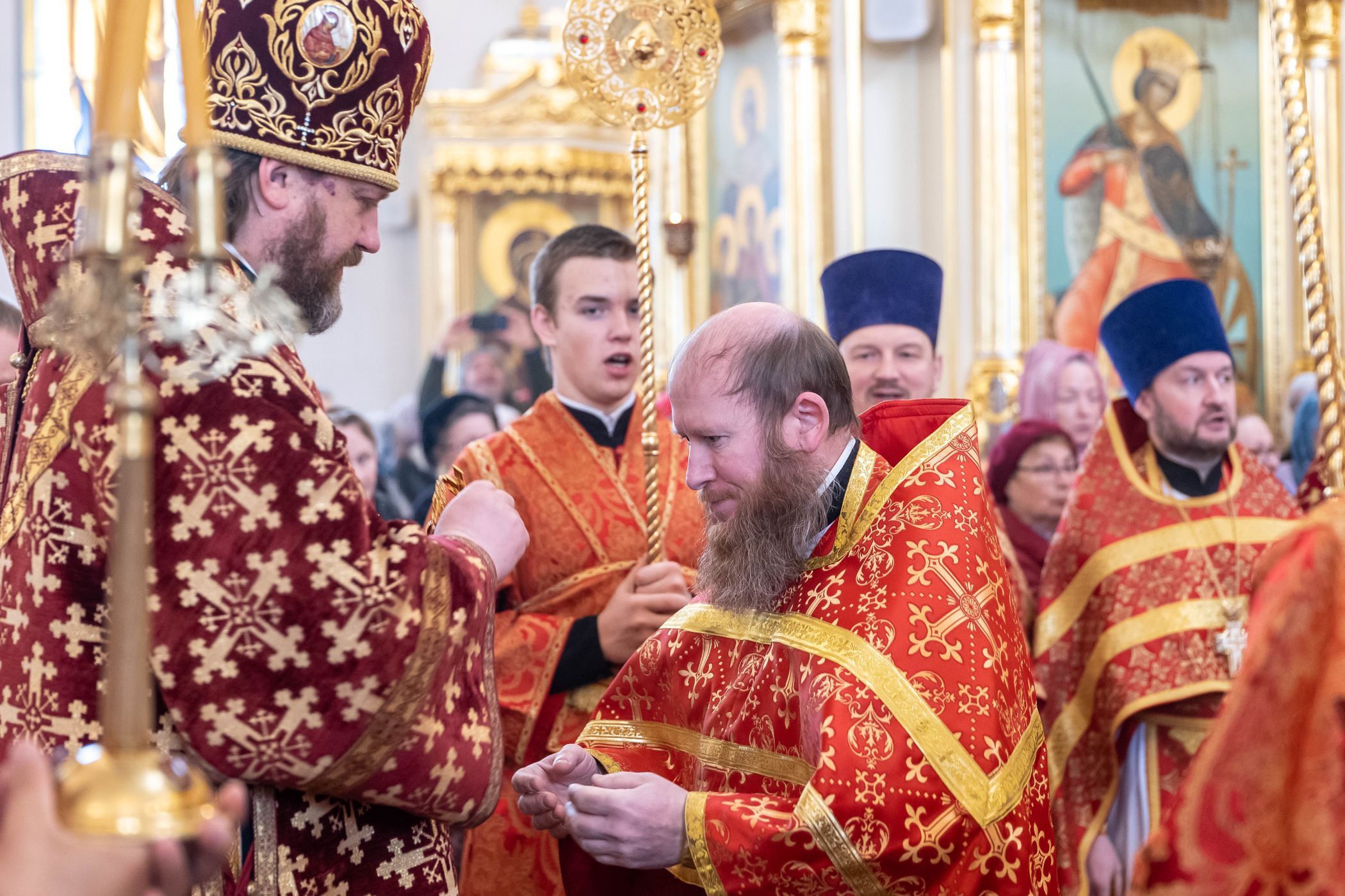 Батюшки Георгиевского храма Одинцово