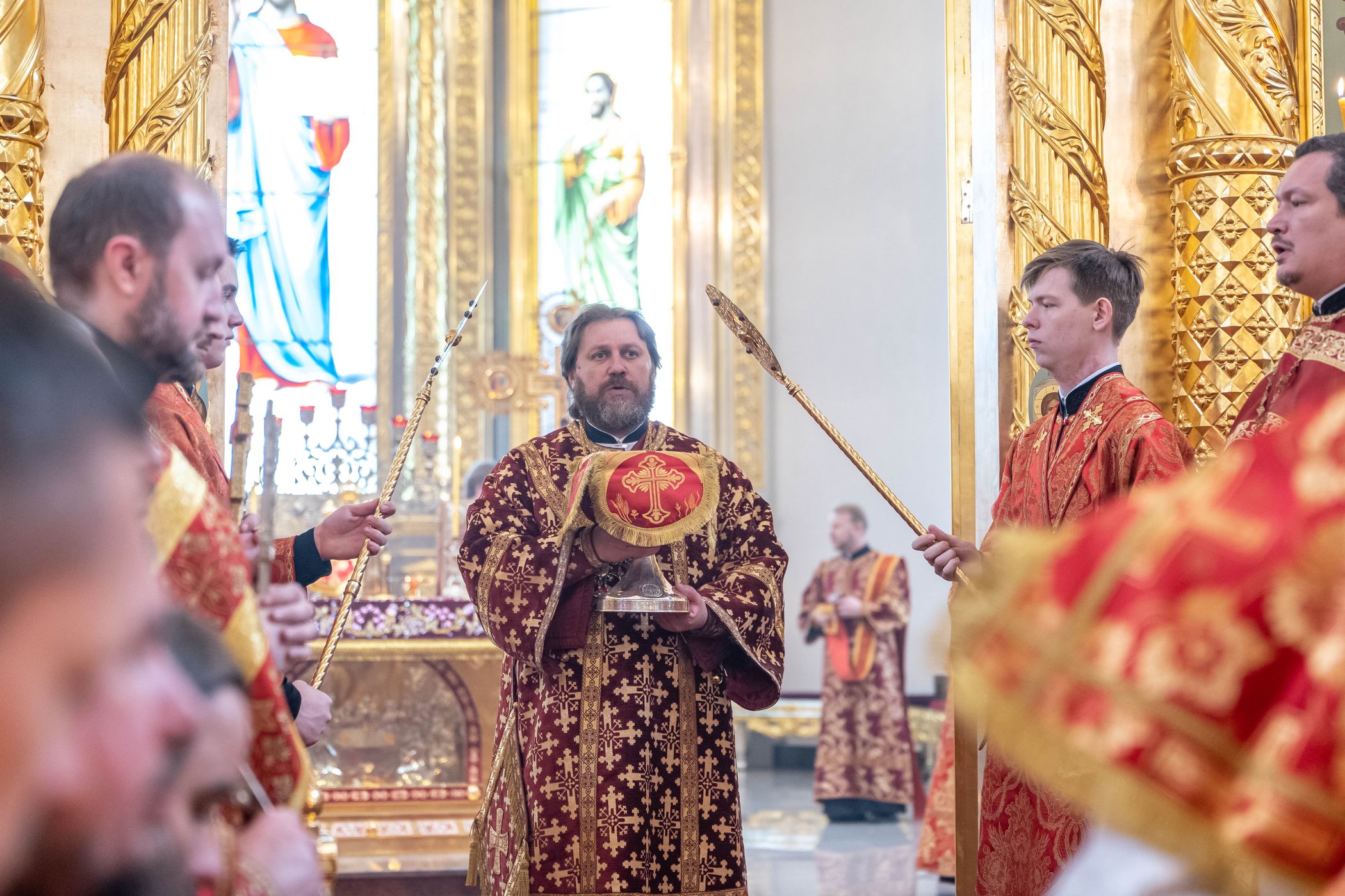 Батюшки Георгиевского храма Одинцово