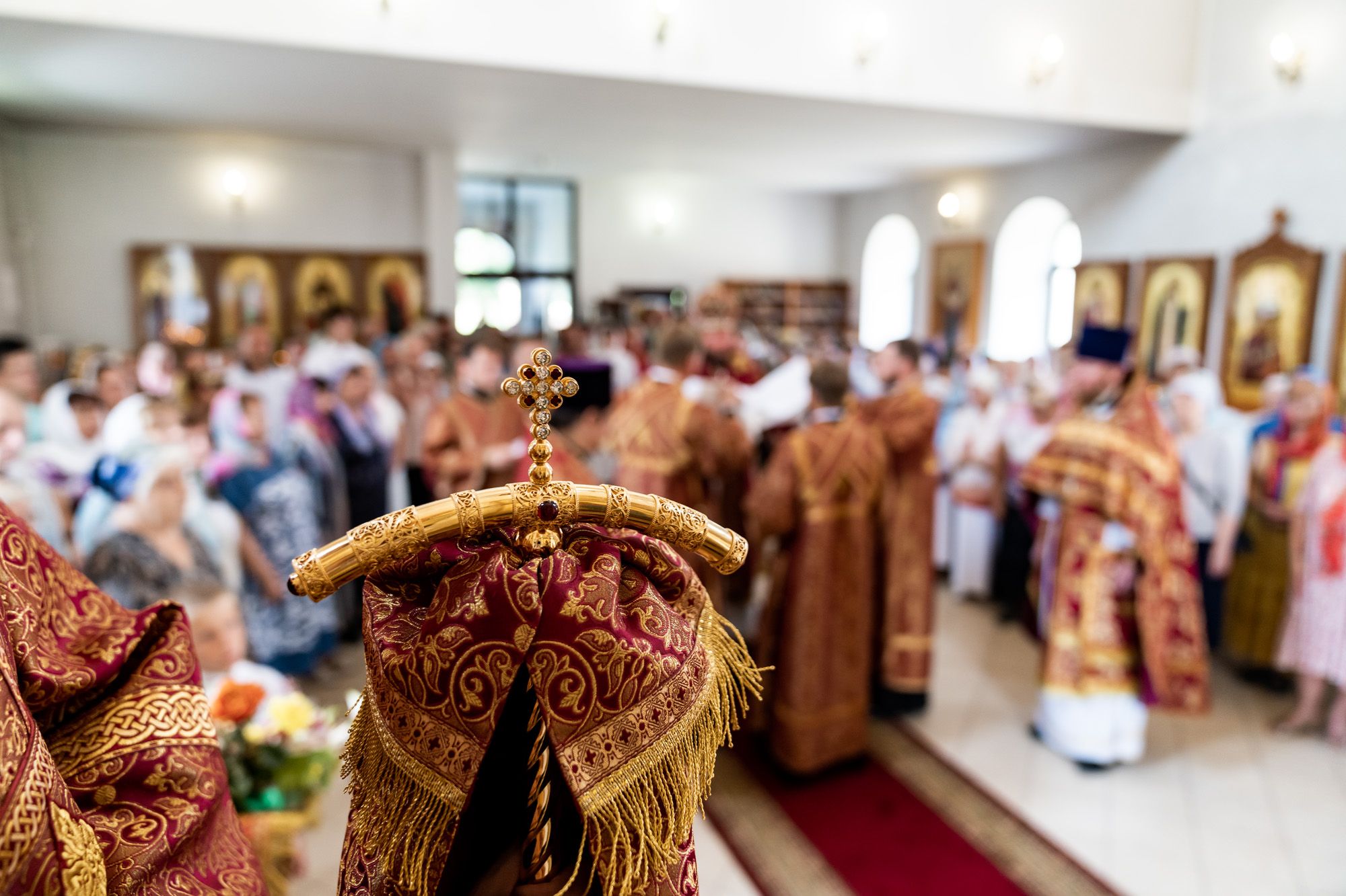 Православный храм в микрорайоне Южный Балашиха