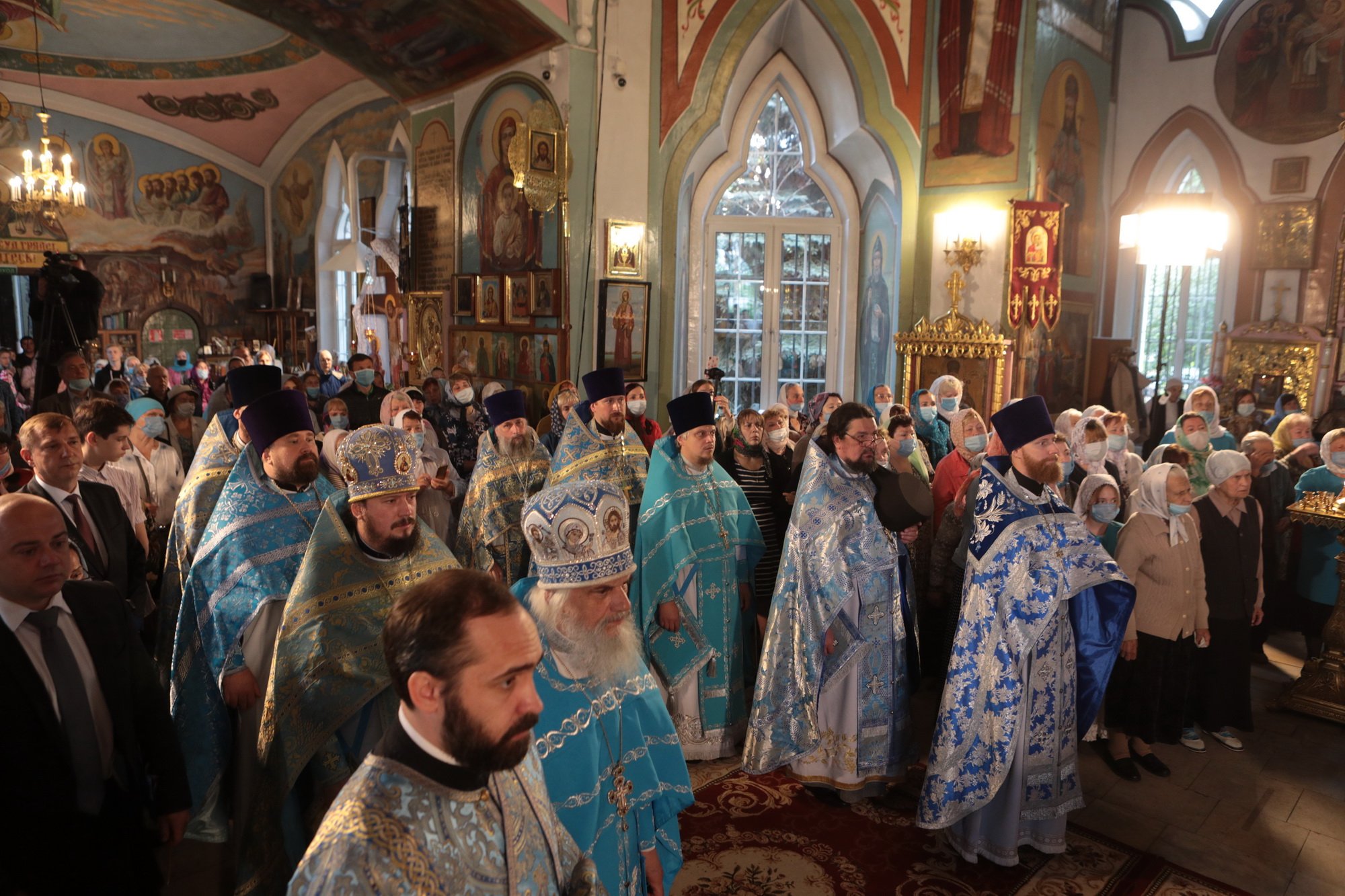 Храм Смоленской Божьей матери Ивантеевка