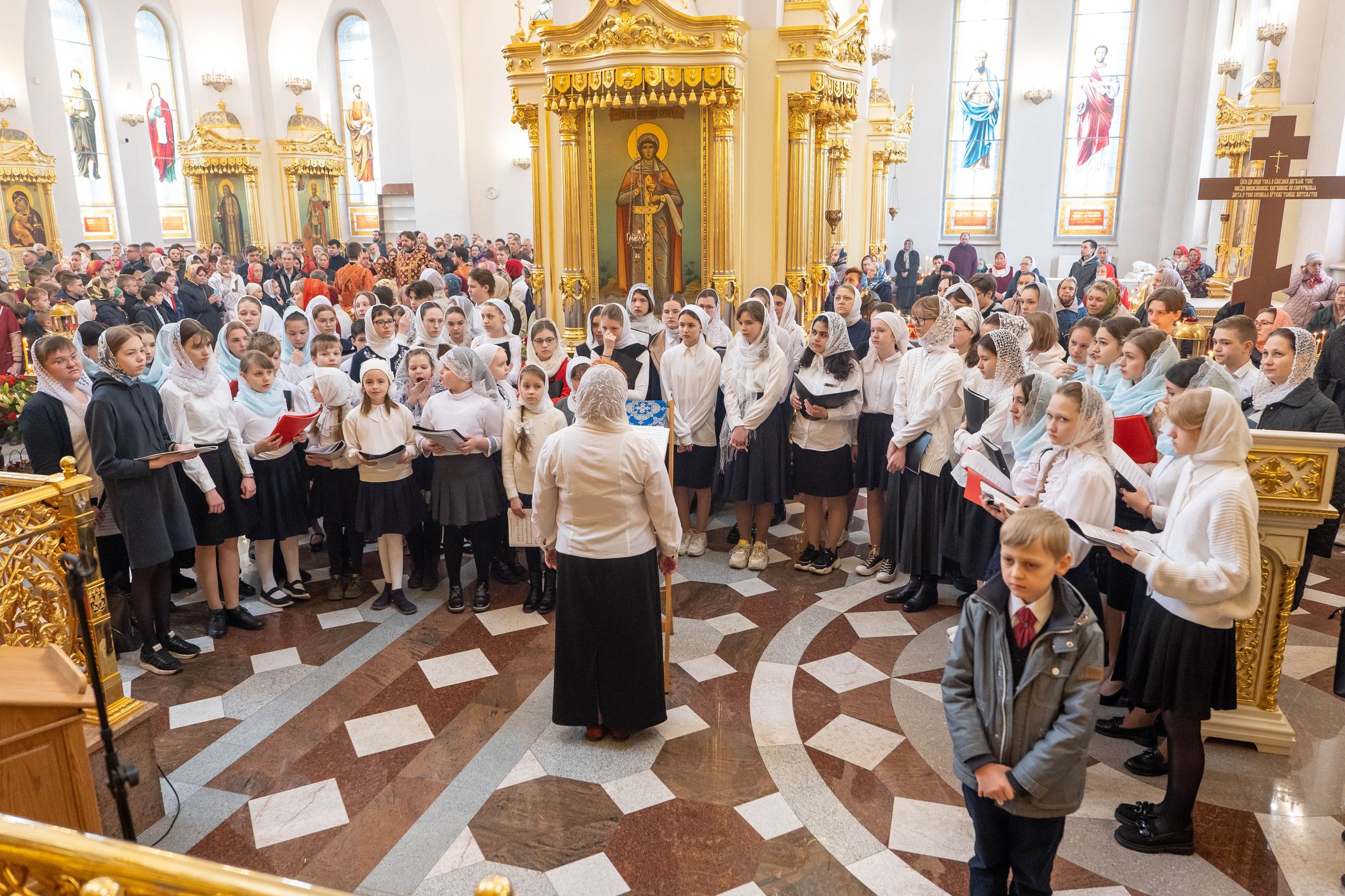 Георгиевский собор Одинцово фото внутри