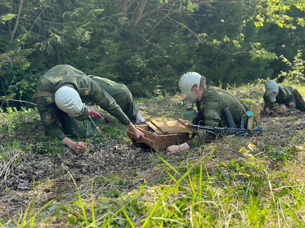 Военно-спортивная игра «Зарница» в мкр. Кузнечики г. Подольск 18.05.2024