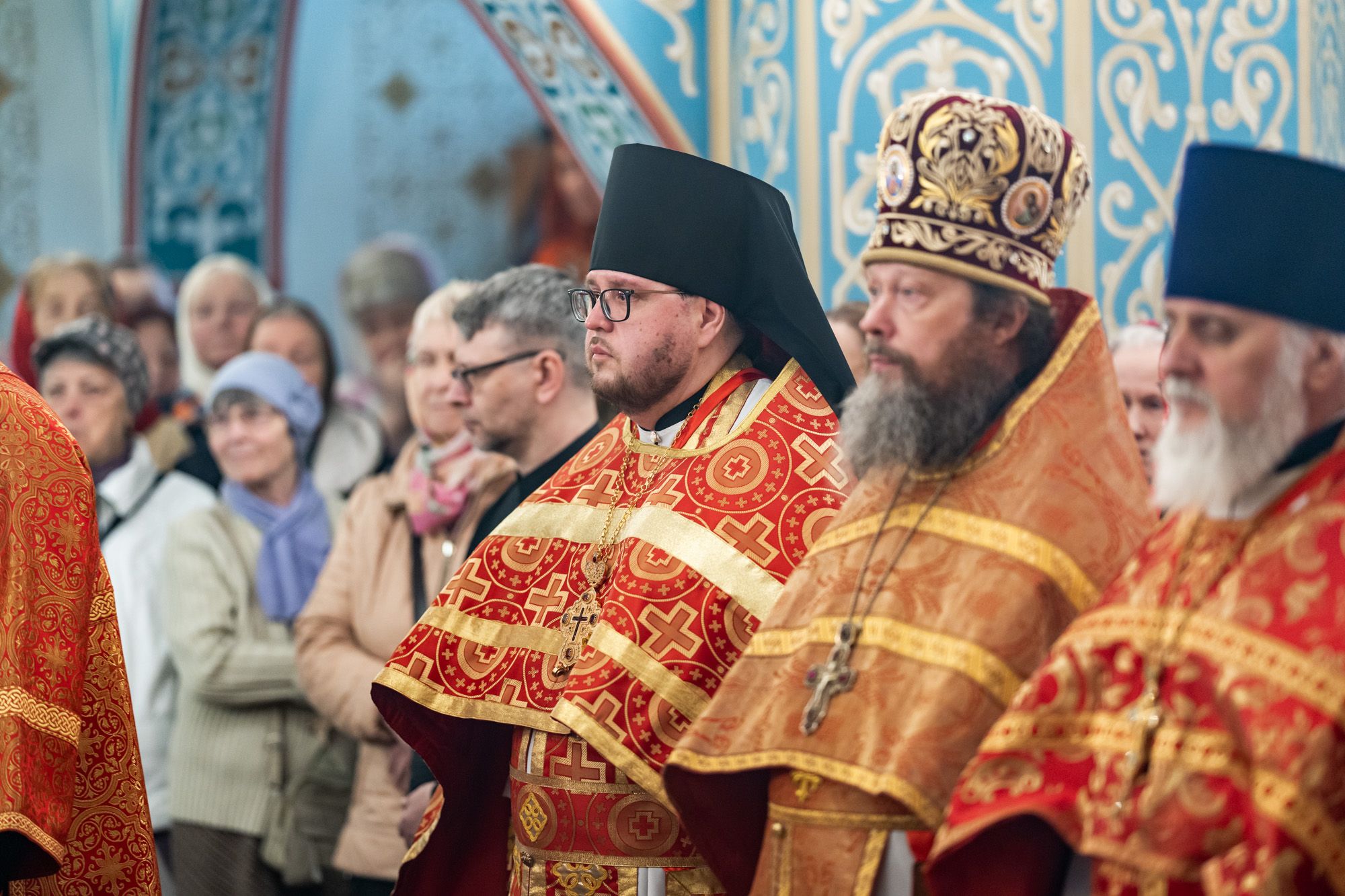 Архиерейское богослужение в Георгиевском храме города Видное 06.05.2024