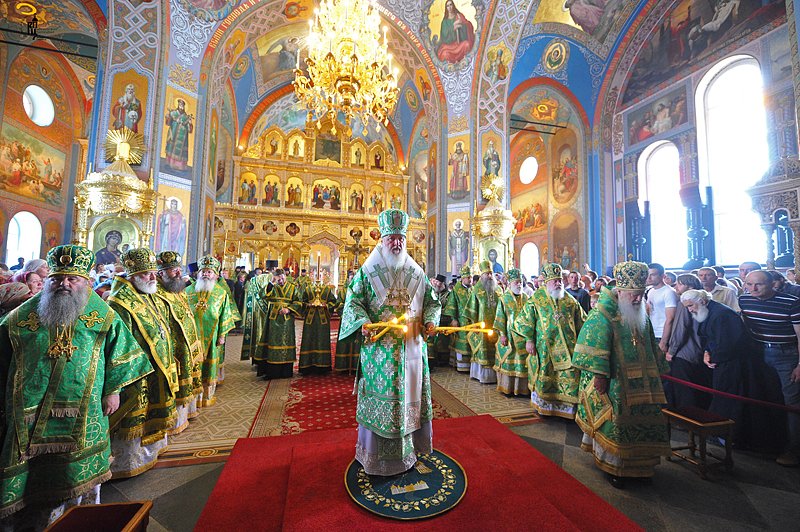 Валаам праздник. Валаам всенощная верхний храм.