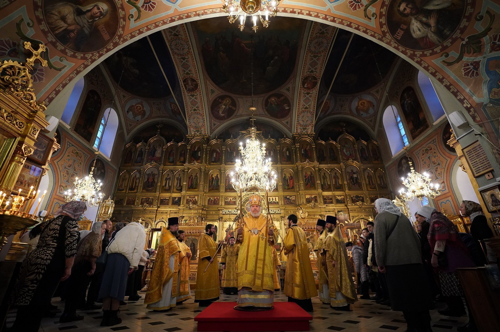 Освещение храма в балашихе