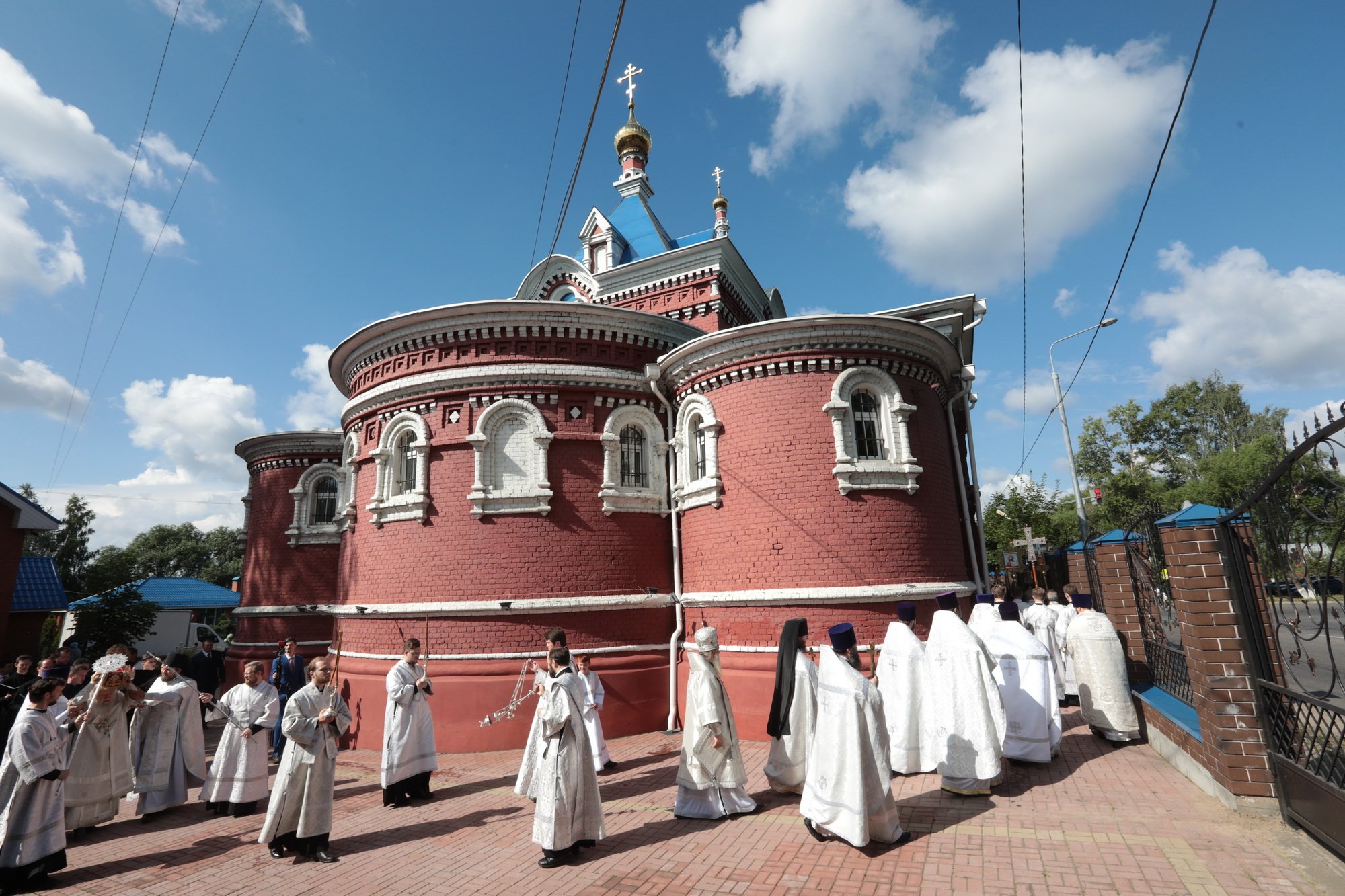 Покровский храм села осеченки