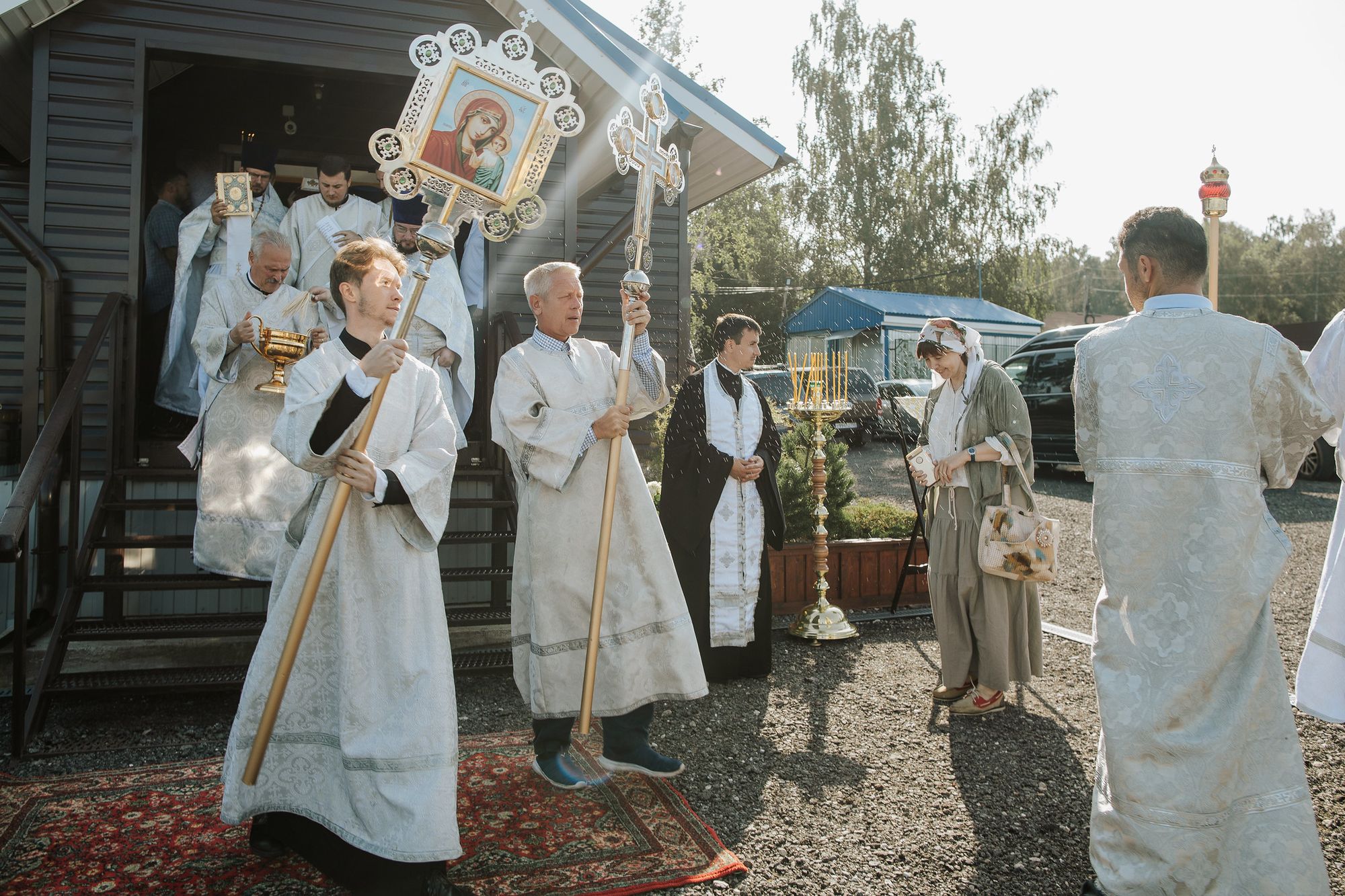 Великое освящение. Ильинский храм пос.Вешки. Освящение Ильинского храма Домодедово. Освящение Ильинского храма Домодедово 1996 год.