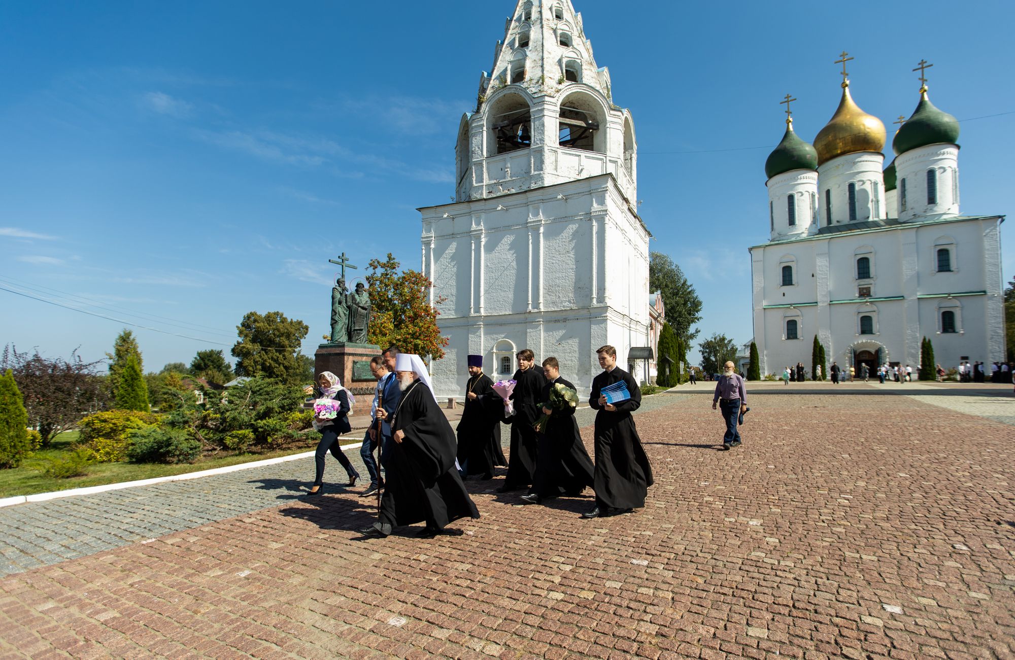 Северная сторона Успенского собора Коломна