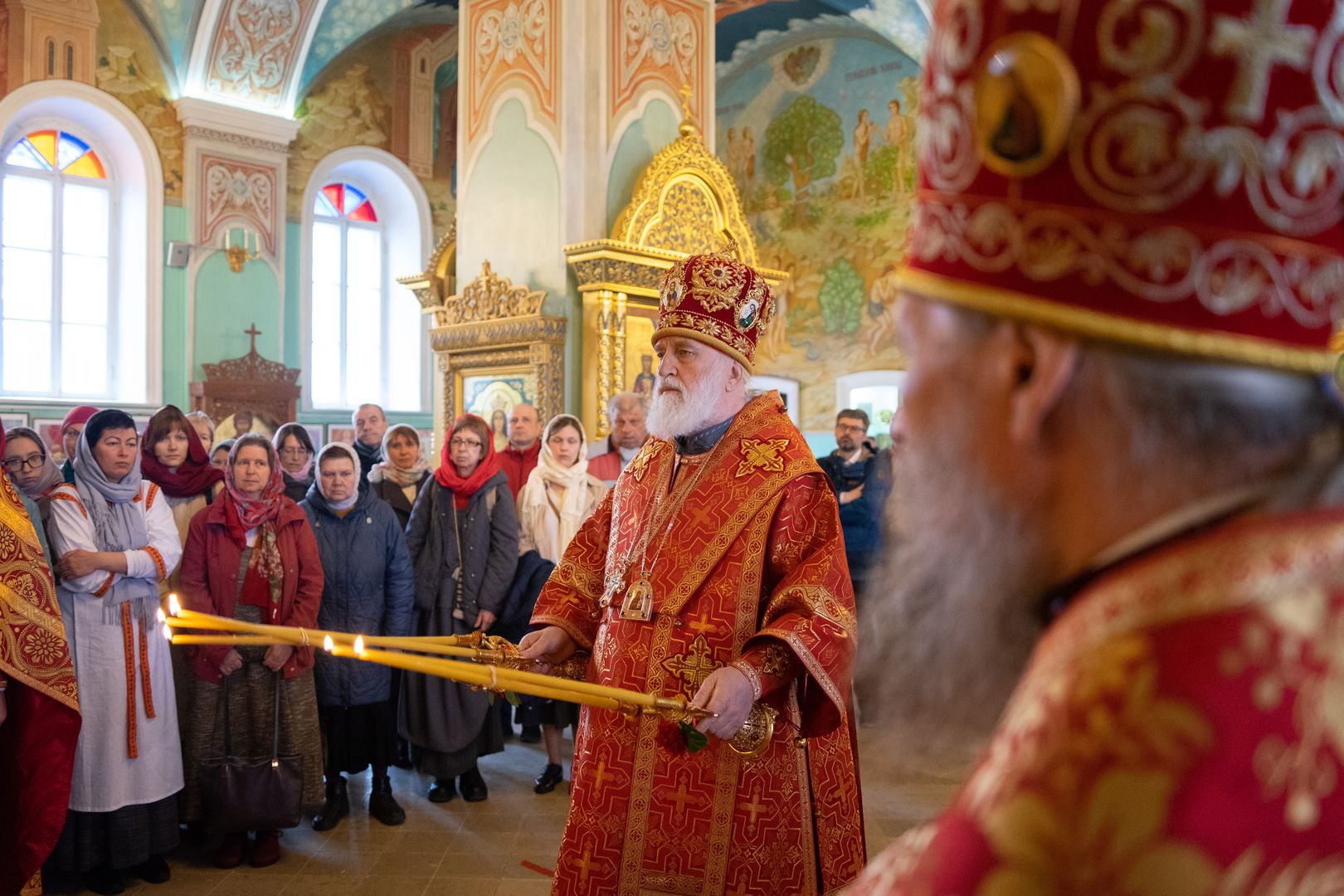 тихвинский храм в коломне