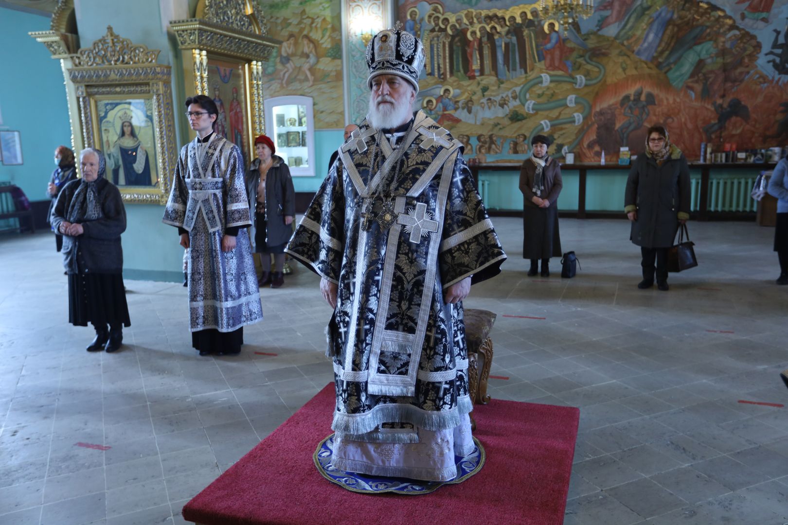 тихвинский храм в коломне