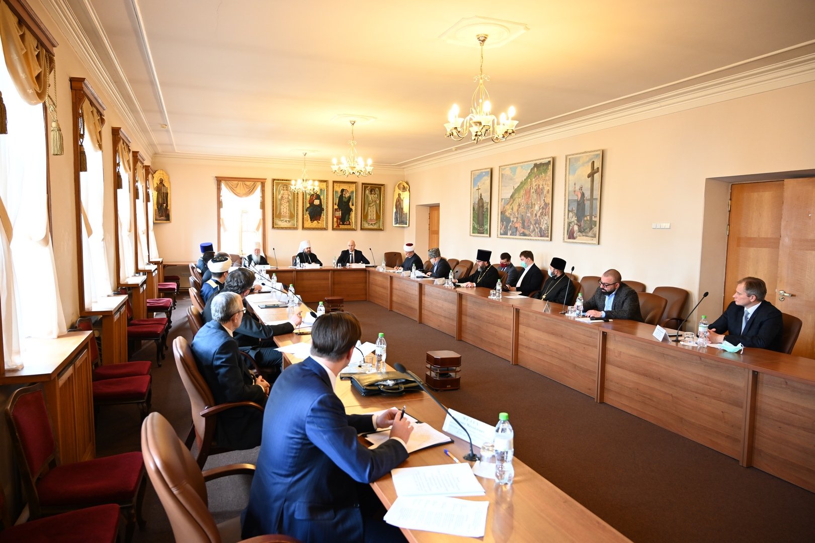 Заседание комиссии при президенте рф. Заседание совета по взаимодействию с религиозными объединениями.