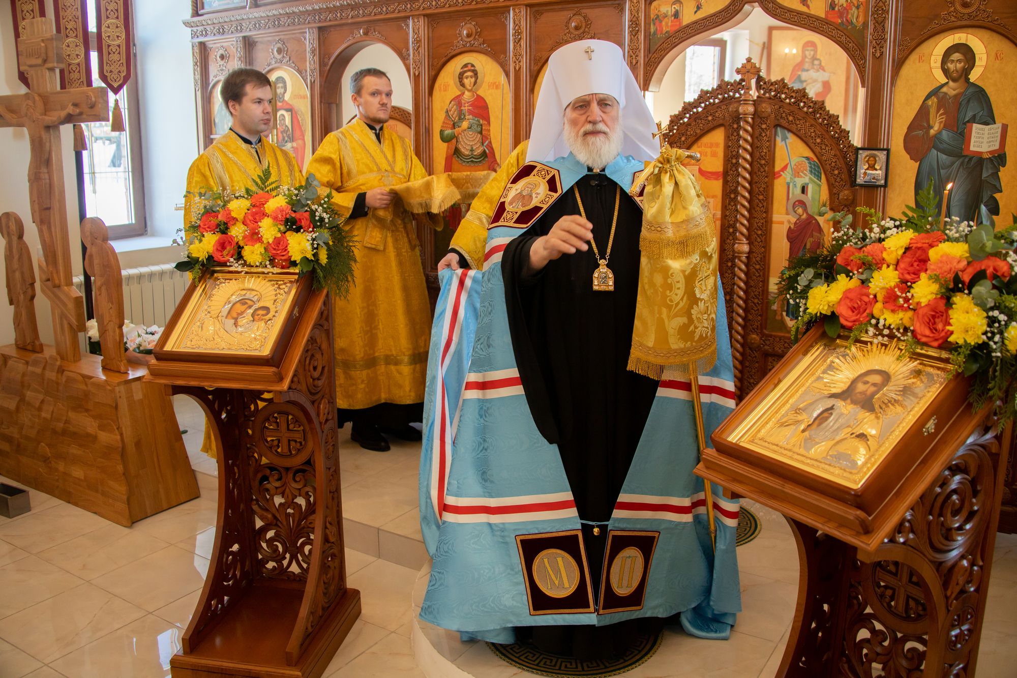 Великое освящение Александро-Невского храма деревни Лёдово городского  округа Кашира 03.03.2024