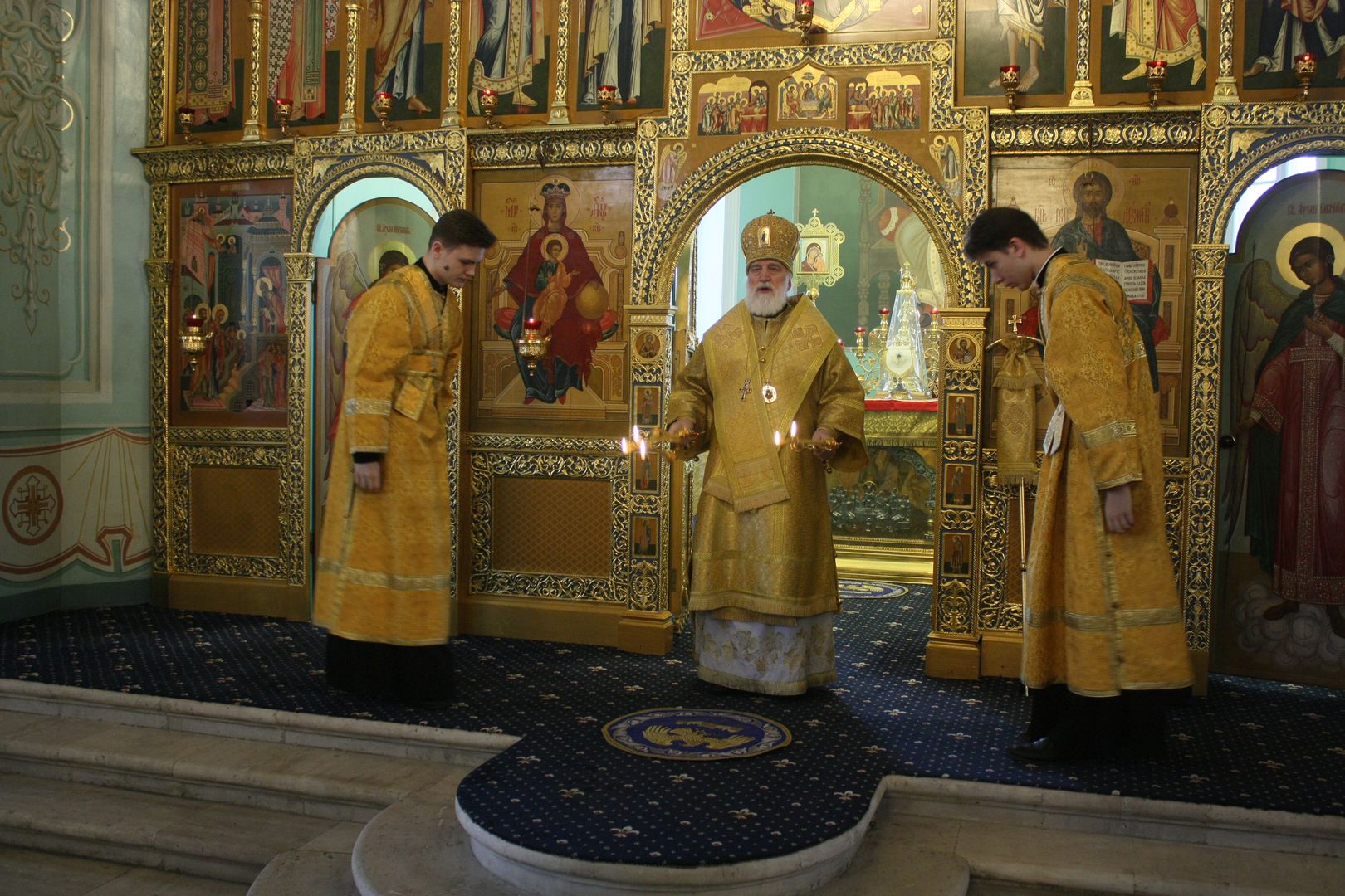 Тихвинская епархия карта