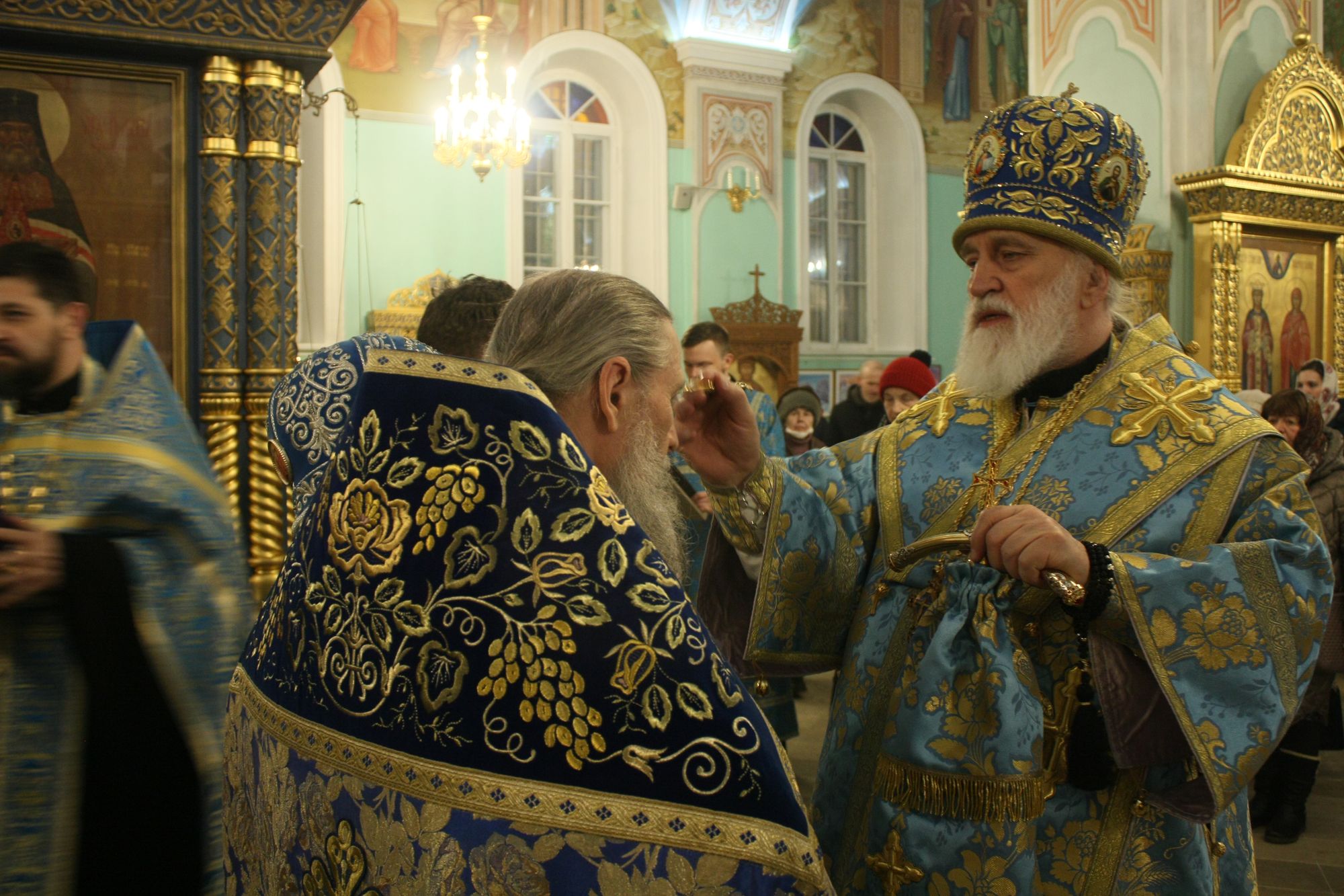 Успенский собор Коломна внутри