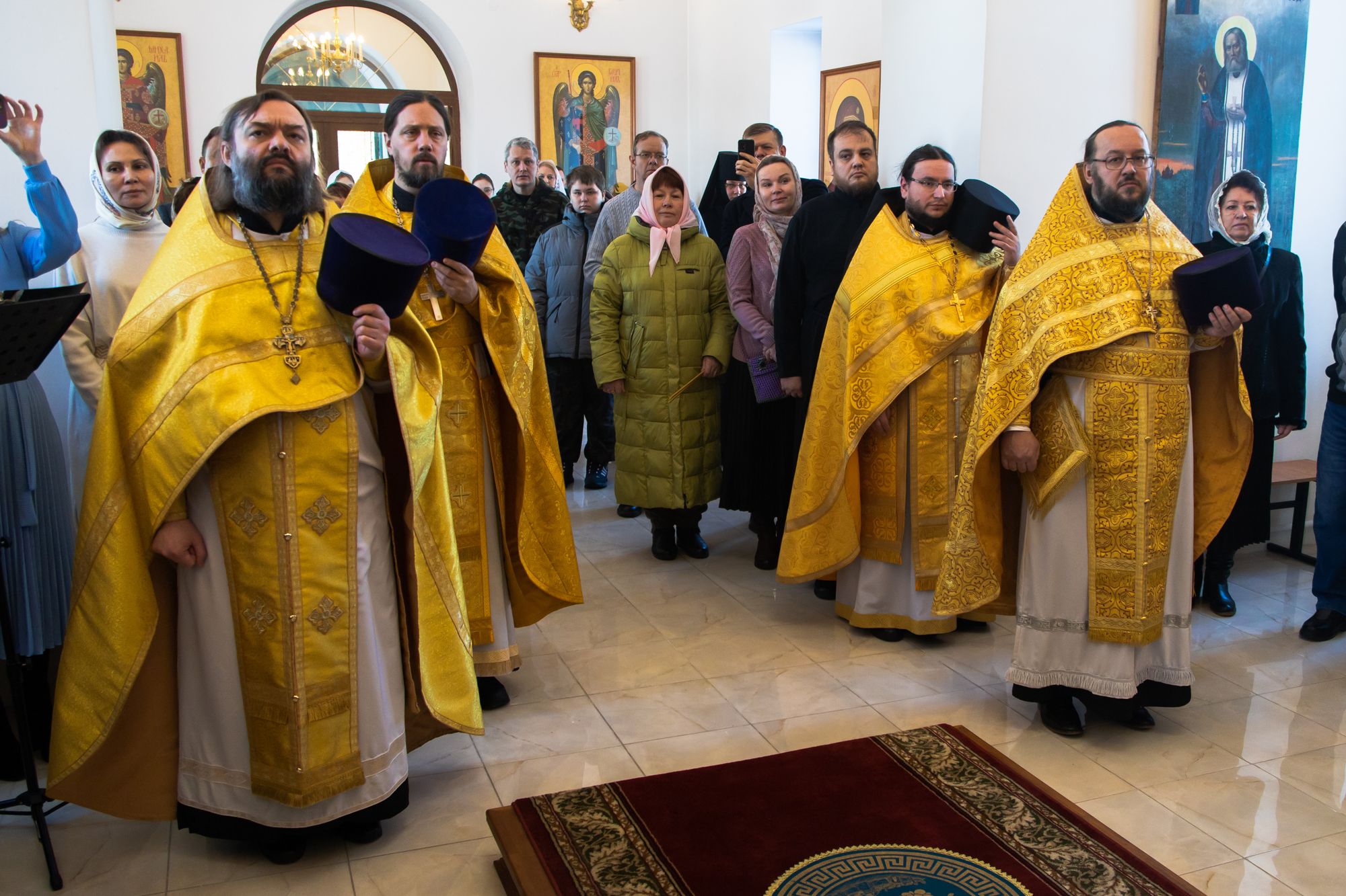 Великое освящение Александро-Невского храма деревни Лёдово городского  округа Кашира 03.03.2024