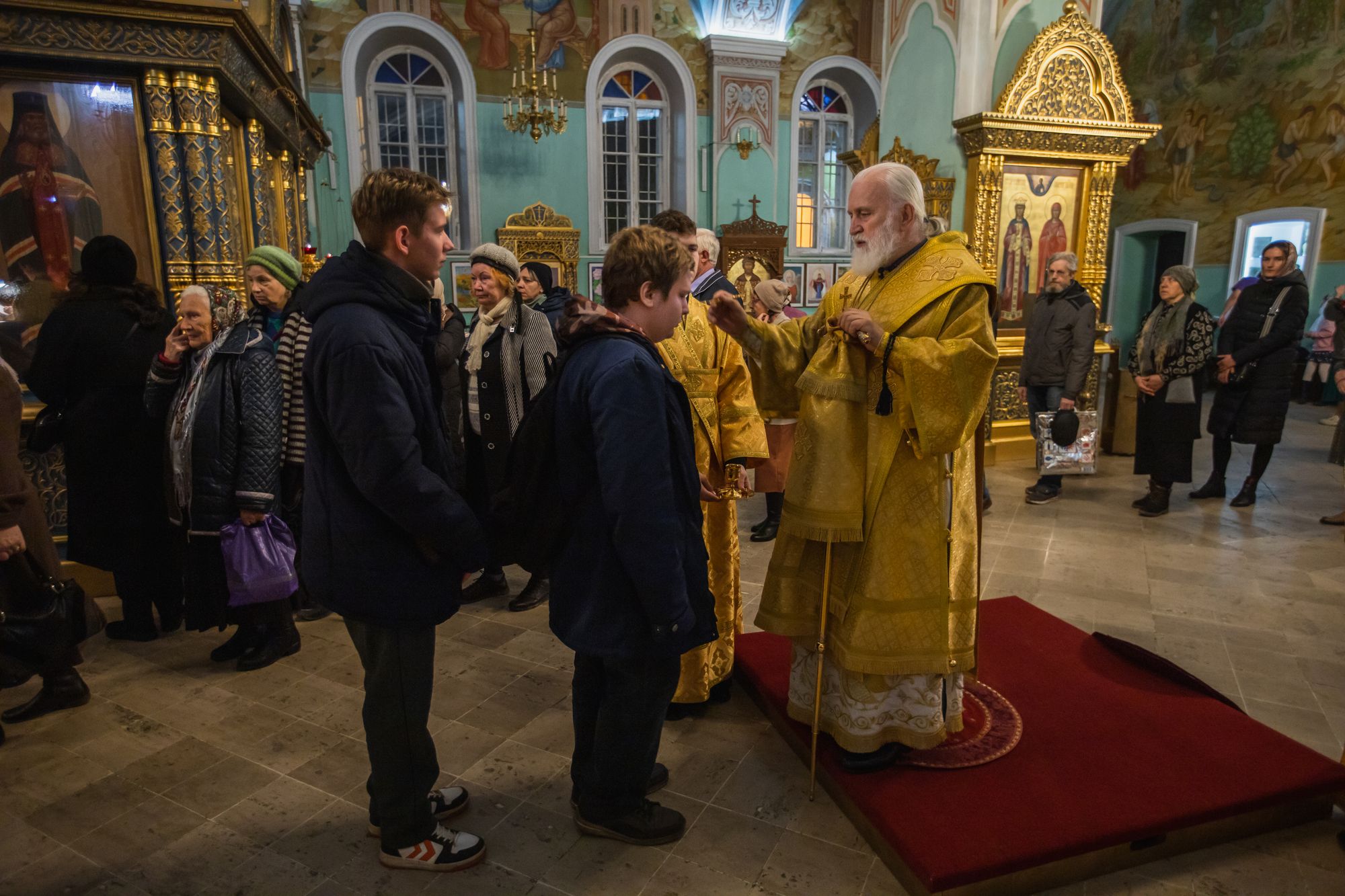 Тихвинский храм Коломна