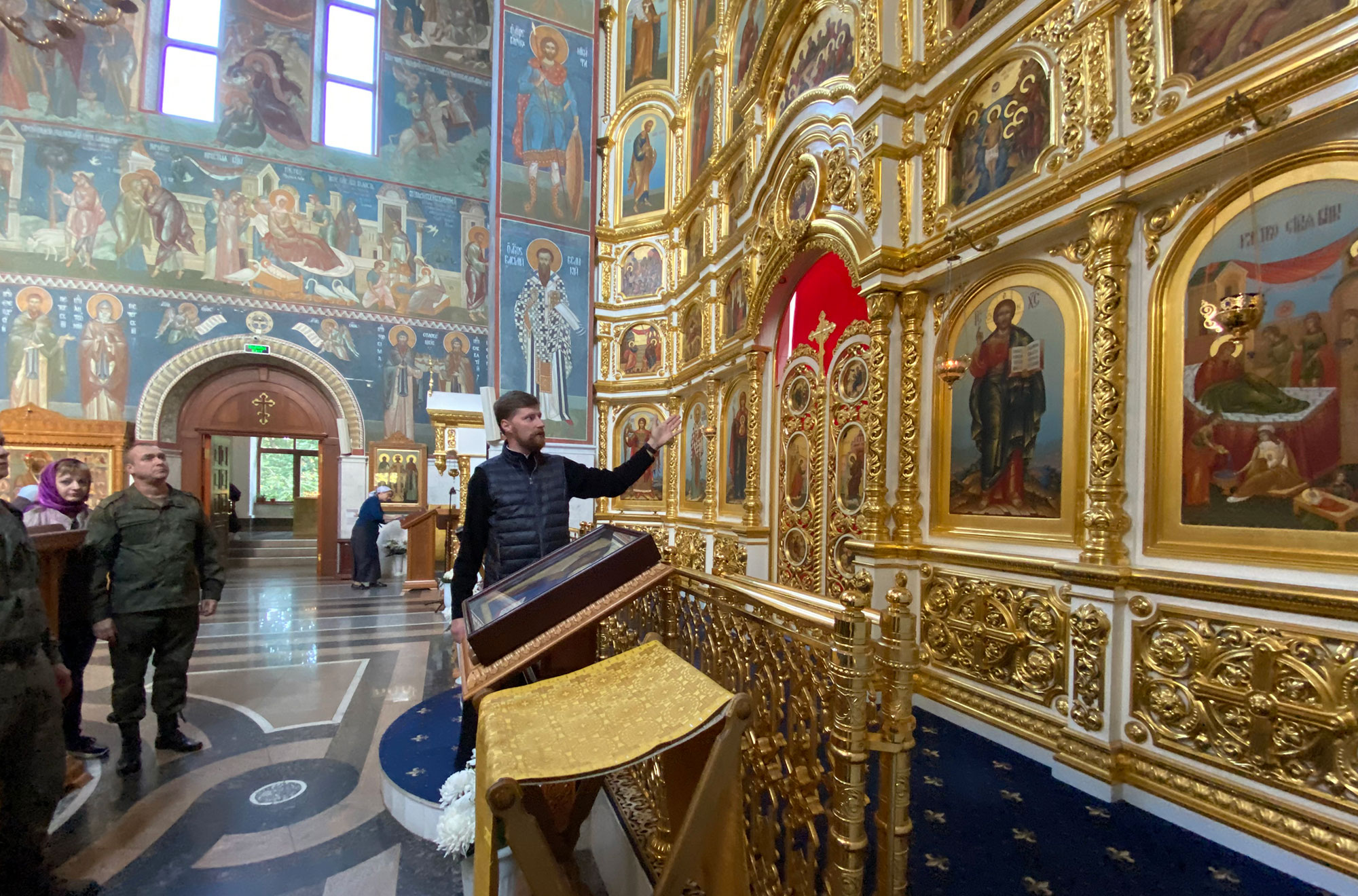 Посещение храма Шереметьево