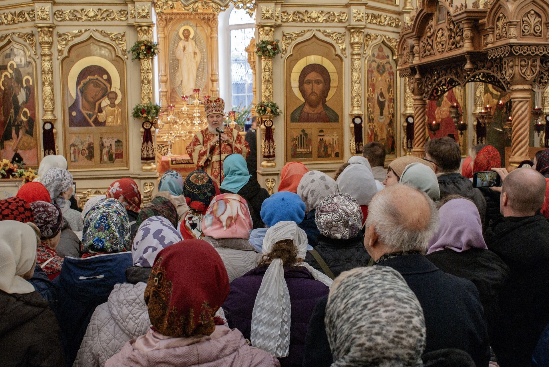 Архиерейское богослужение в Казанском храме г. Реутов 07.05.2024