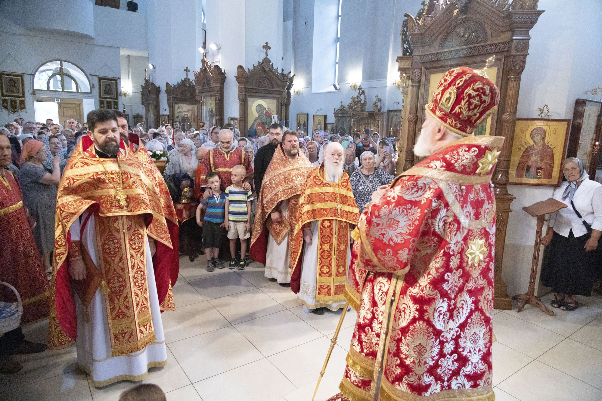 Абакан Пасха в Преображенском соборе