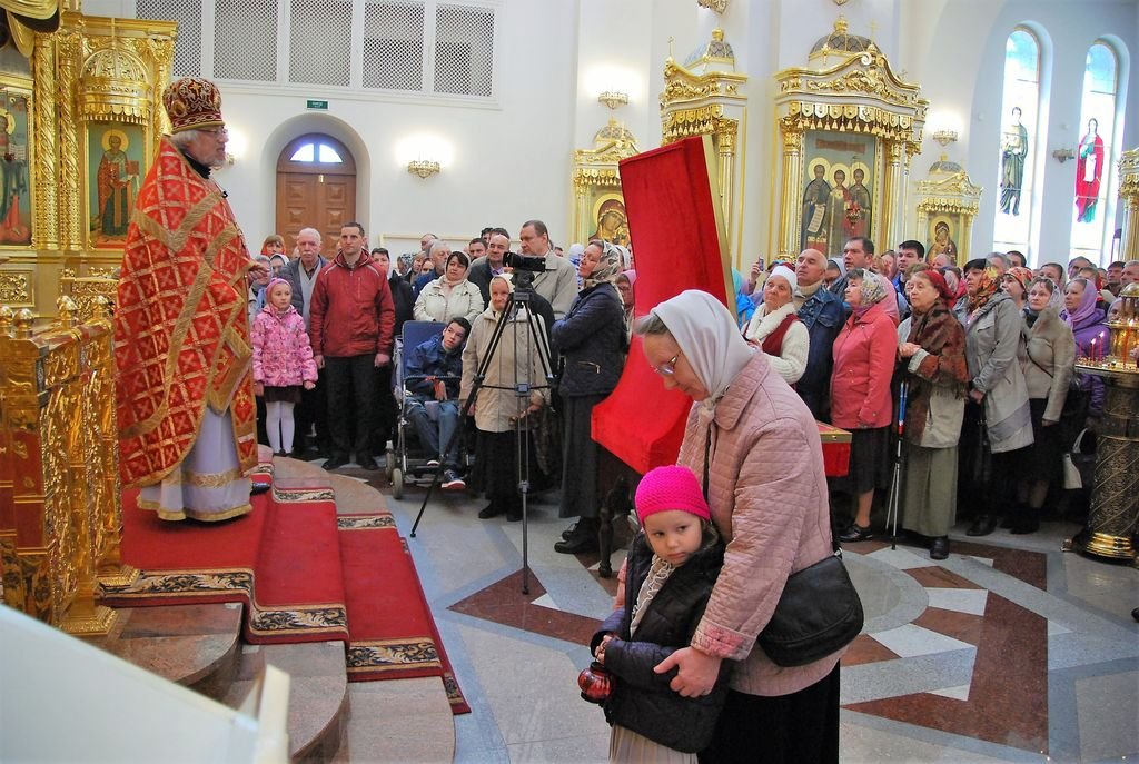 Батюшки Георгиевского храма Одинцово