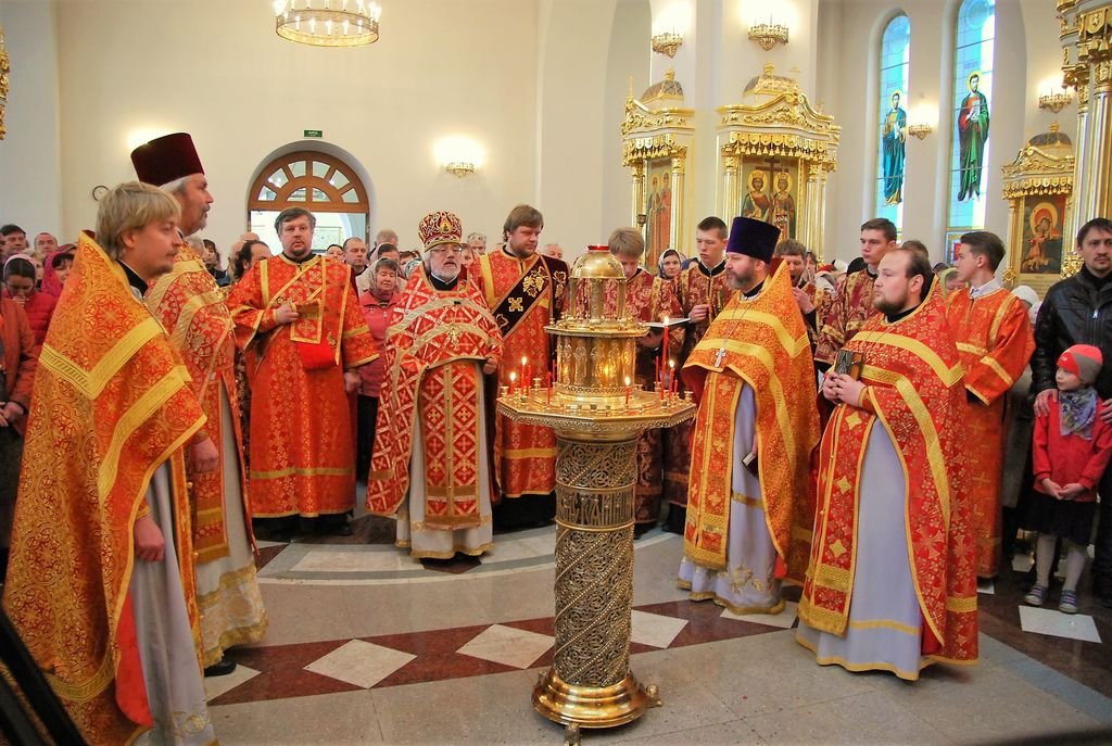 Батюшки Георгиевского храма Одинцово