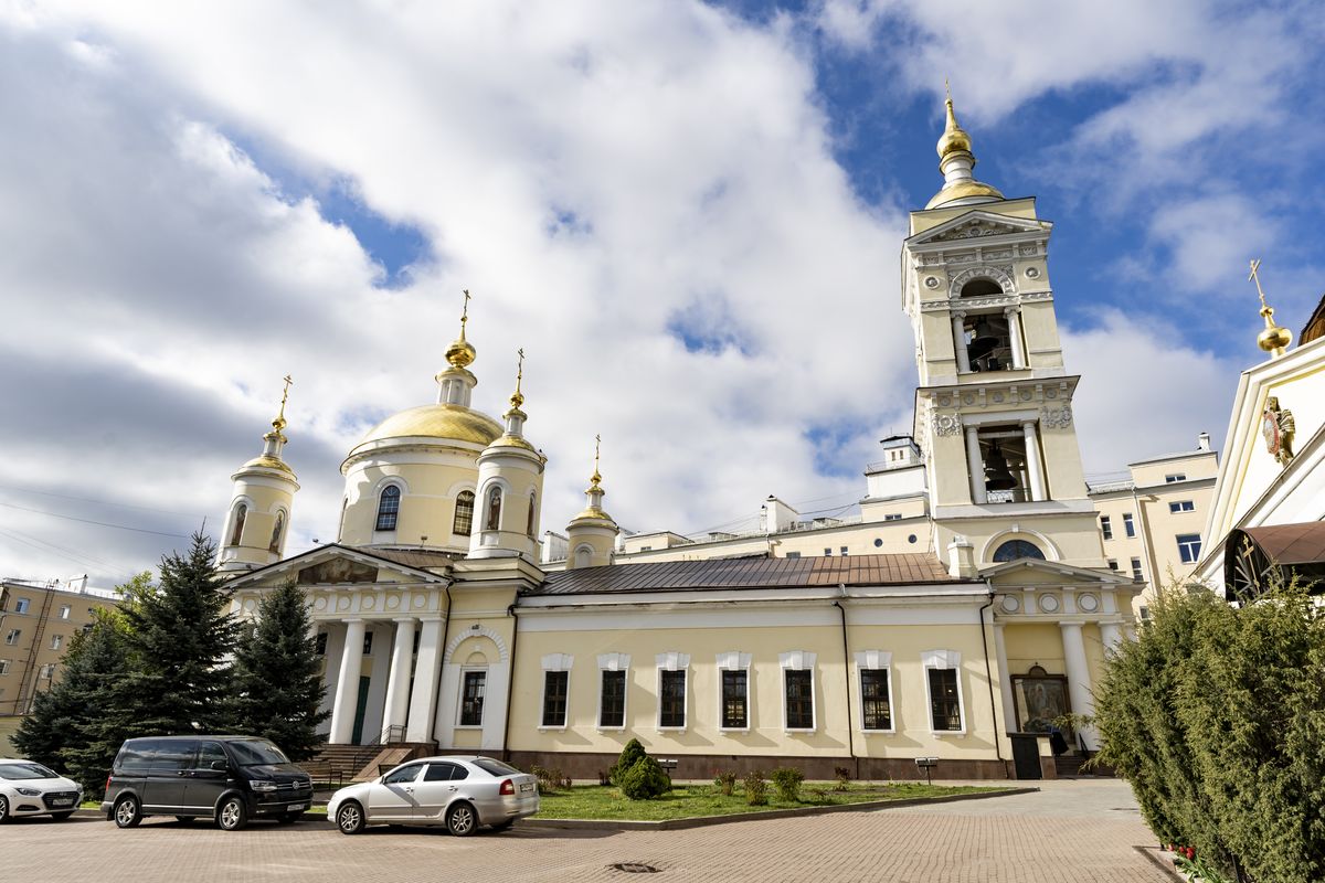 Троицкий собор Подольск зимой