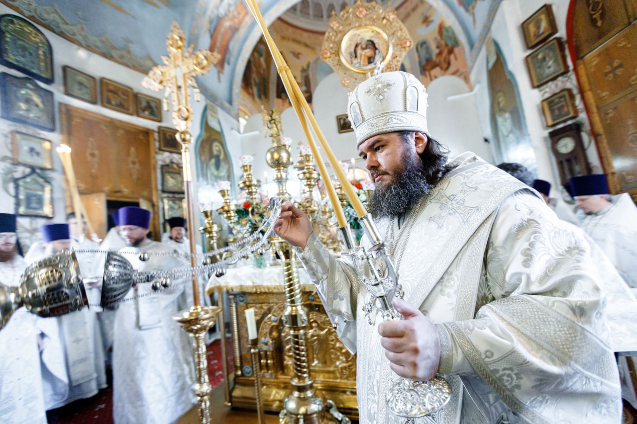 Храм Смоленской Божьей матери Ивантеевка