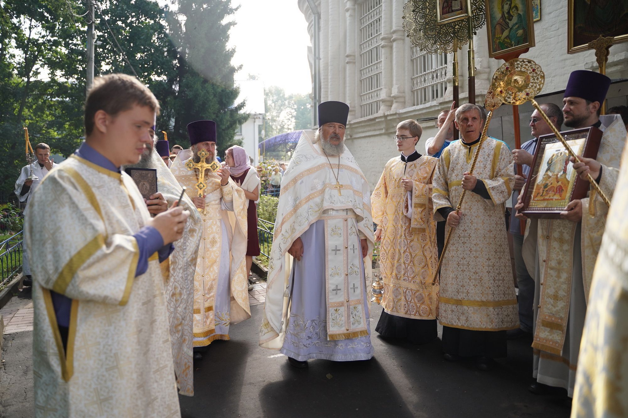 храм преображения господня в саввино