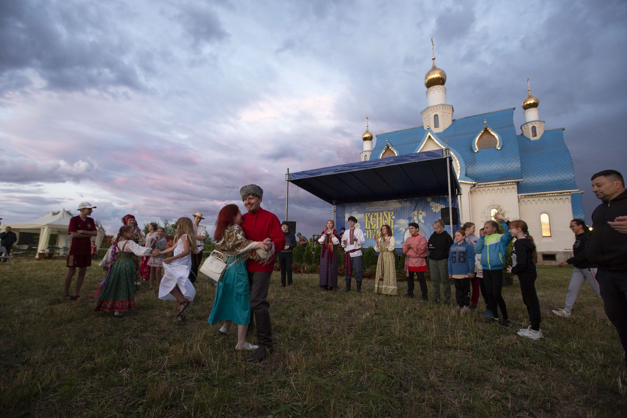 Семейный фестиваль «Венок традиций» в деревне Воря-Богородское 17.07.2022