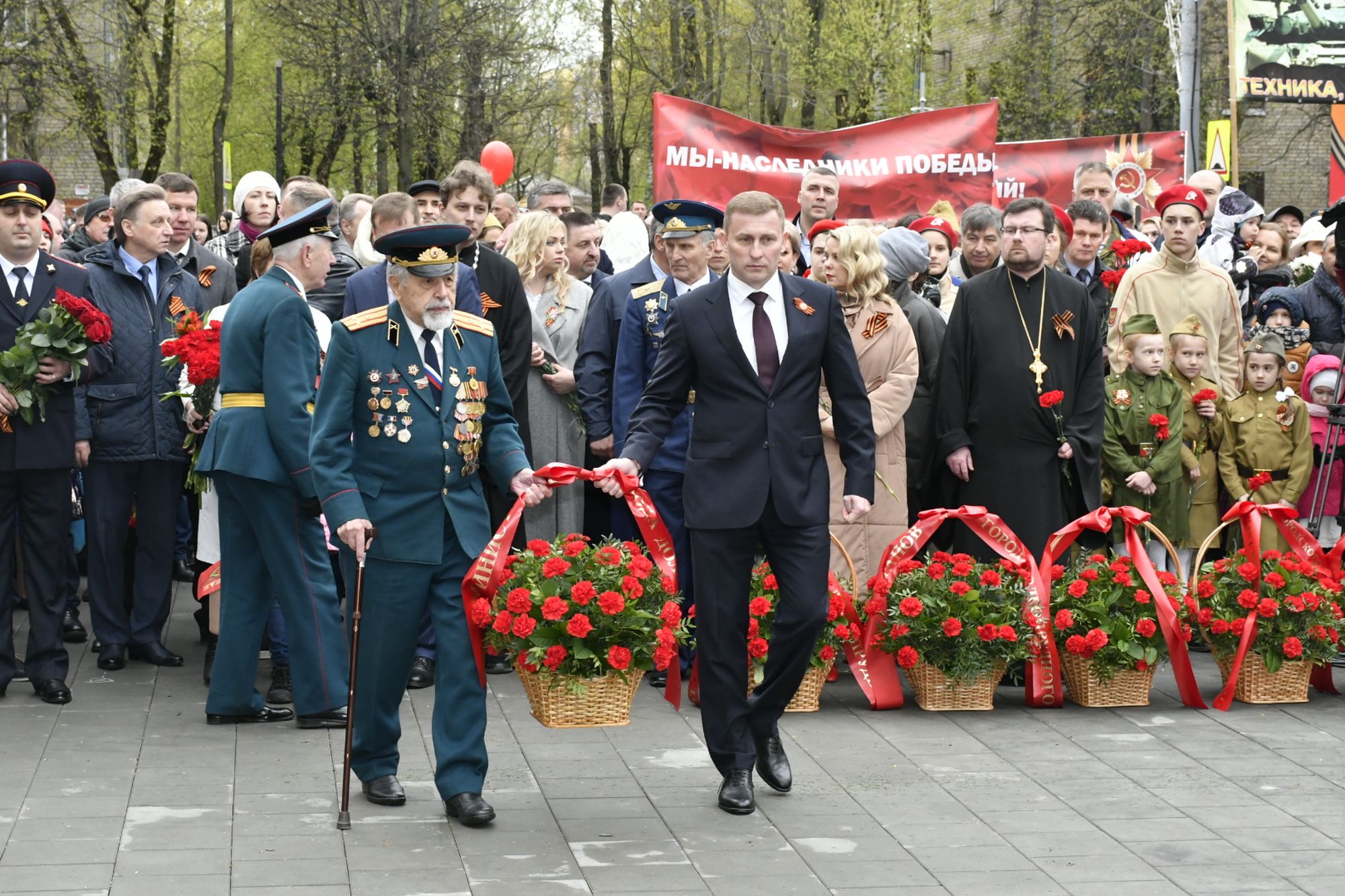 День Победы в Долгопрудненском благочинии 10.05.2021